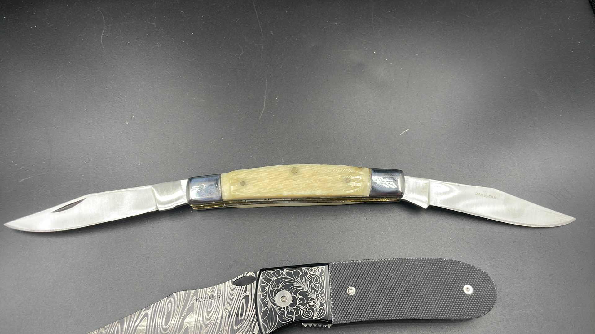 Photo 1 of 2 PC HUNTING KNIFE SET