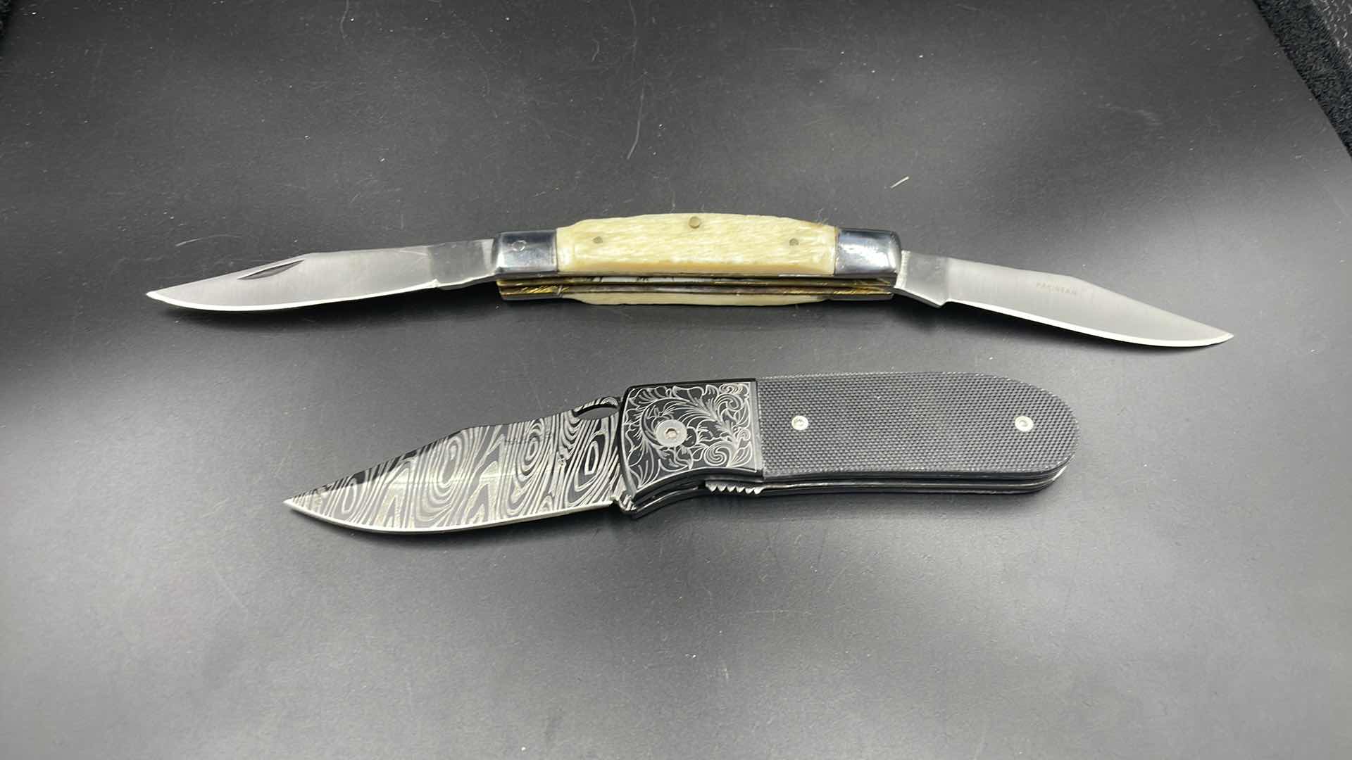 Photo 1 of 2 PC HUNTING KNIFE SET