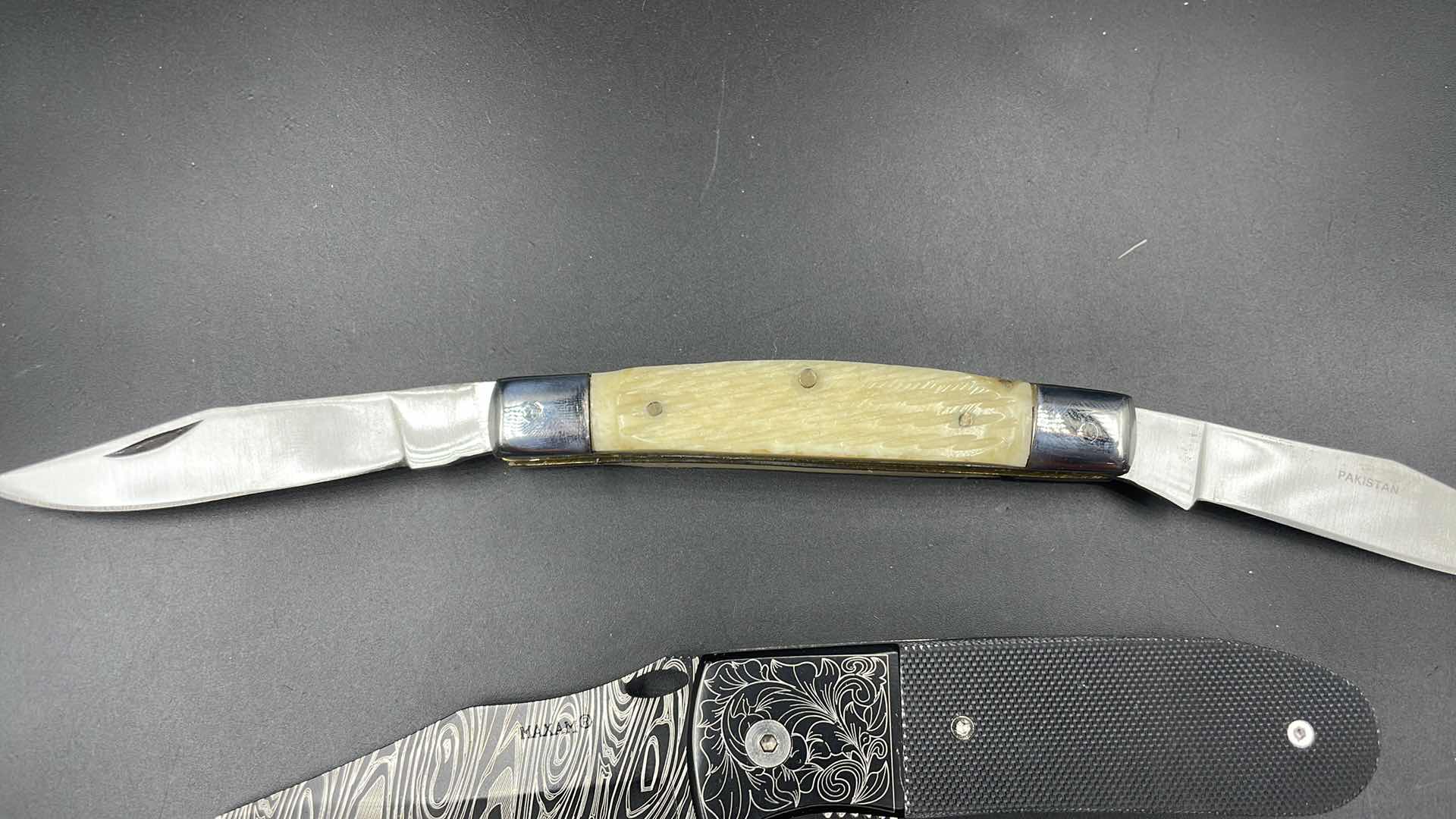 Photo 1 of 2 PC HUNTING KNIFE SET