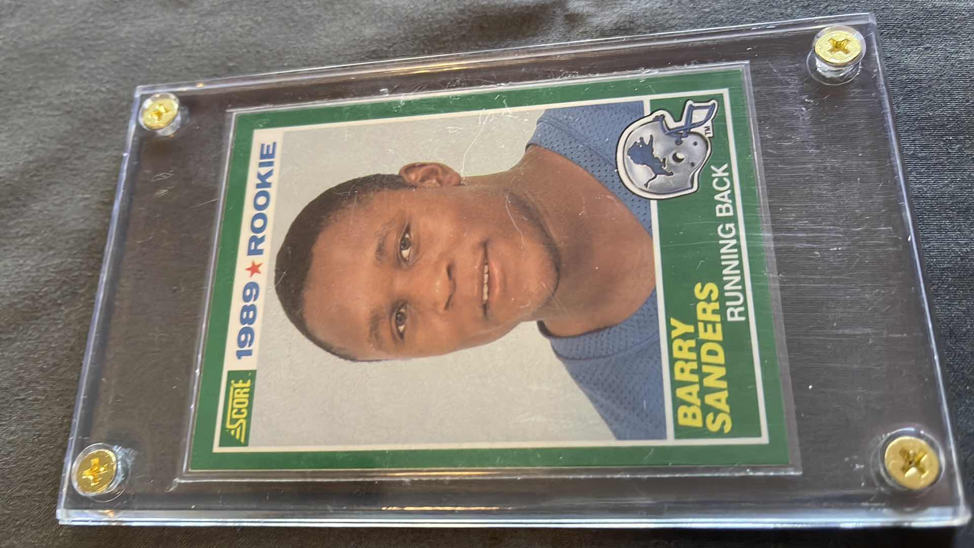 Photo 1 of 1989 BARRY SANDERS SCORE ROOKIE CARD 257