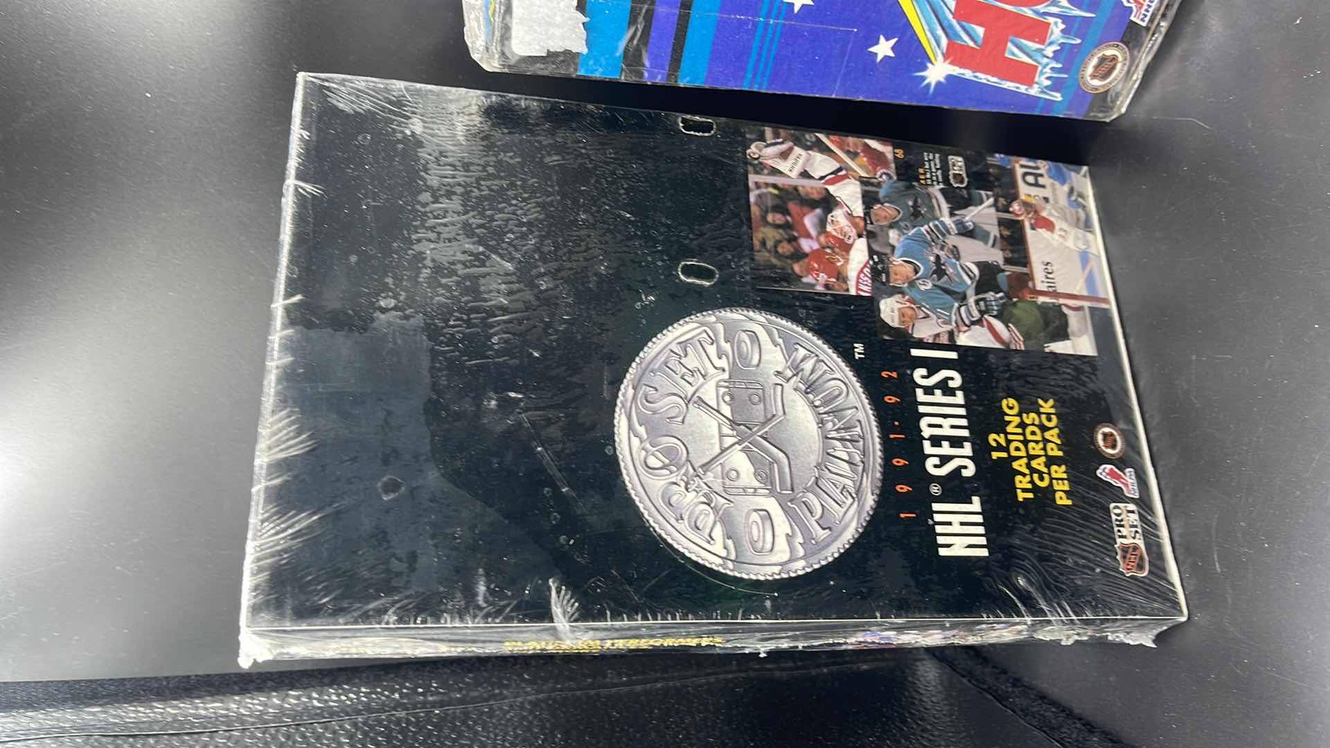 Photo 1 of 2 FACTORY SEALED NHL 1990 BOWMAN & 1991 PROSET TRADING CARDS