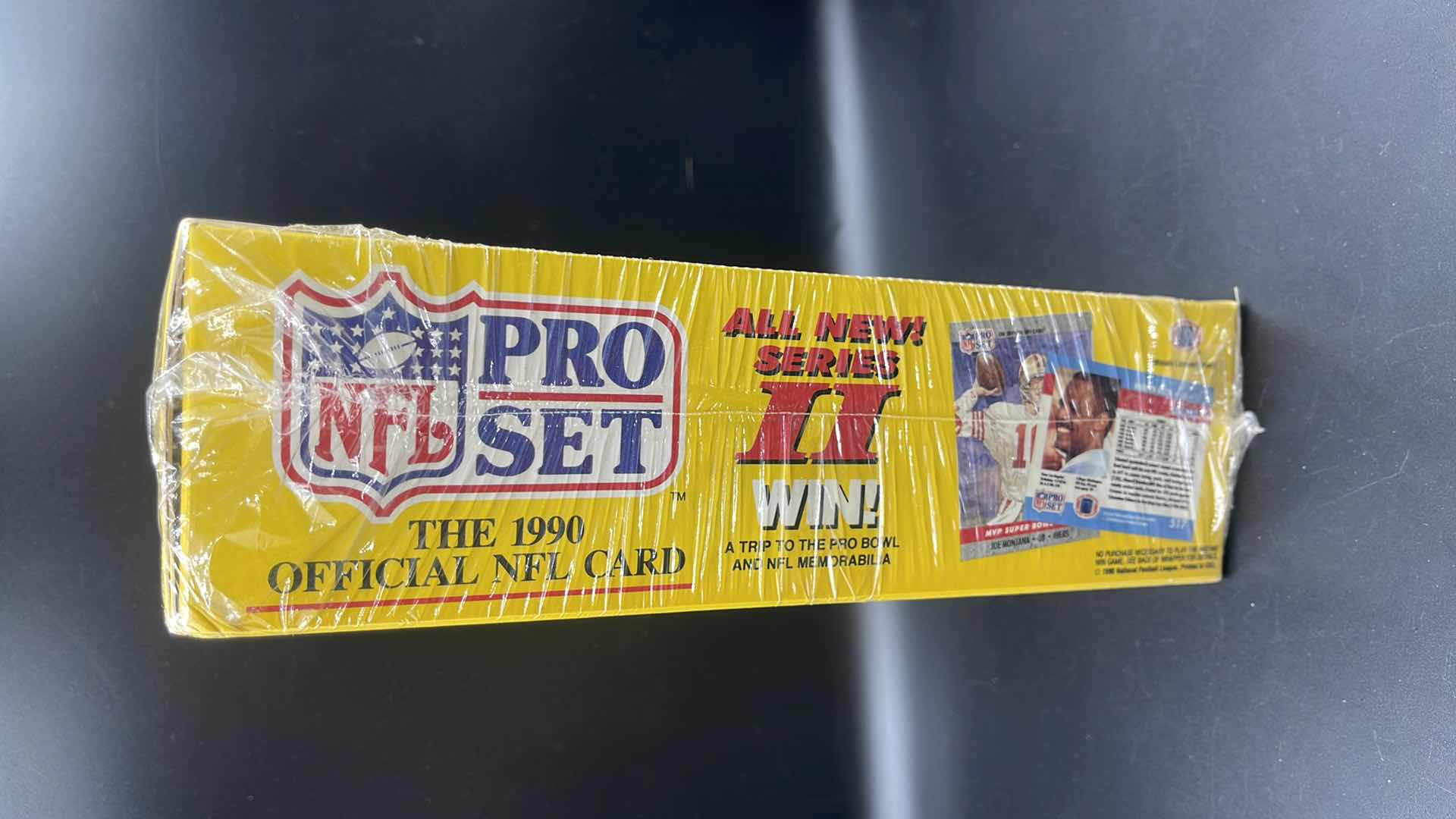 Photo 1 of 1990 FACTORY SEALED NFL PROSET COLLECTOR CARDS