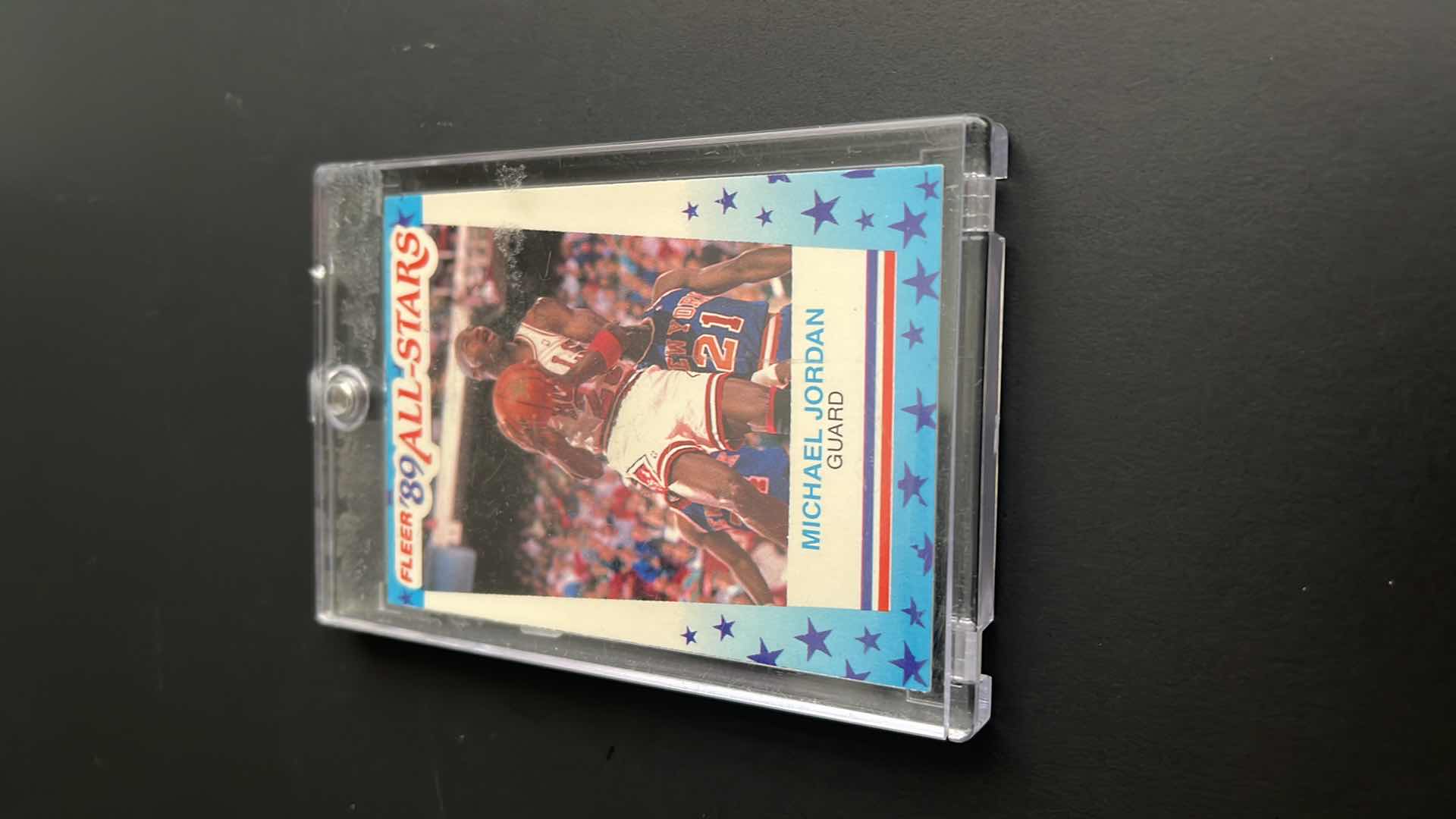 Photo 1 of 1989 MICHAEL JORDAN FLEER CARD 3