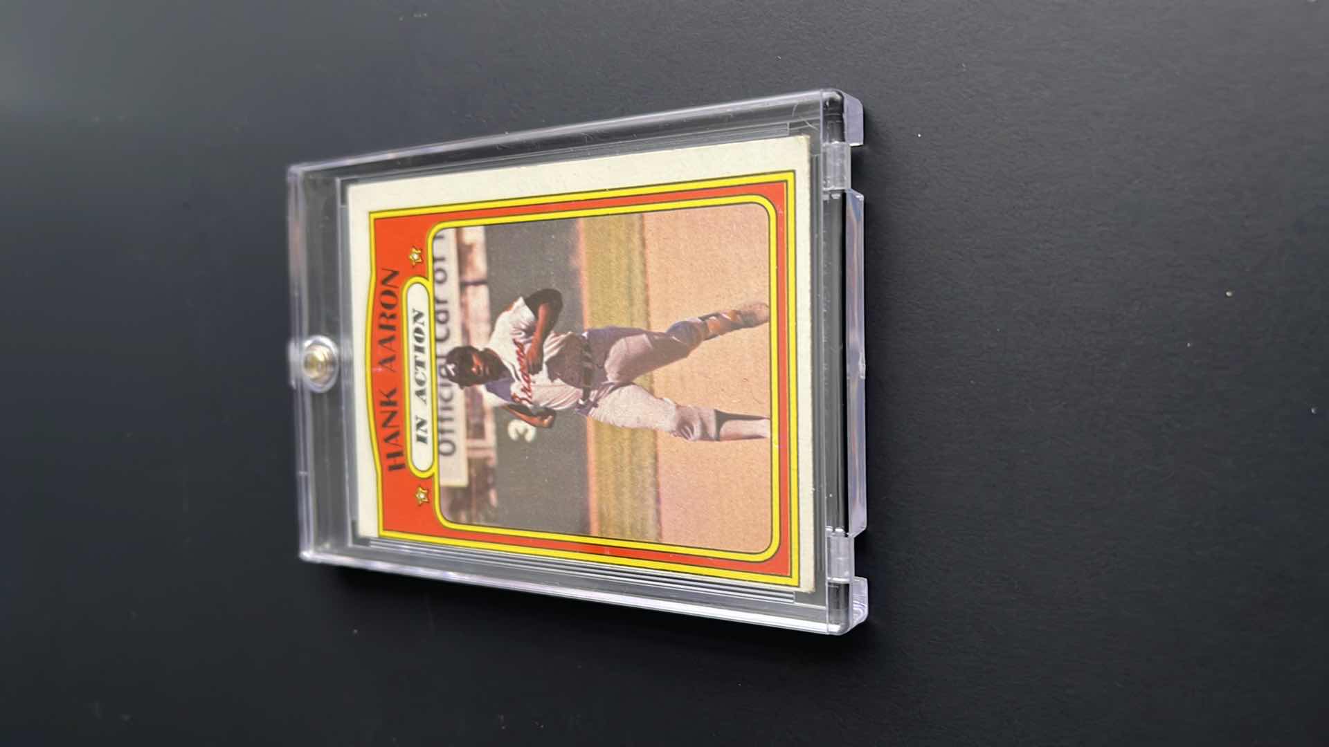 Photo 3 of 1972 HANK AARON TOPPS CARD 300