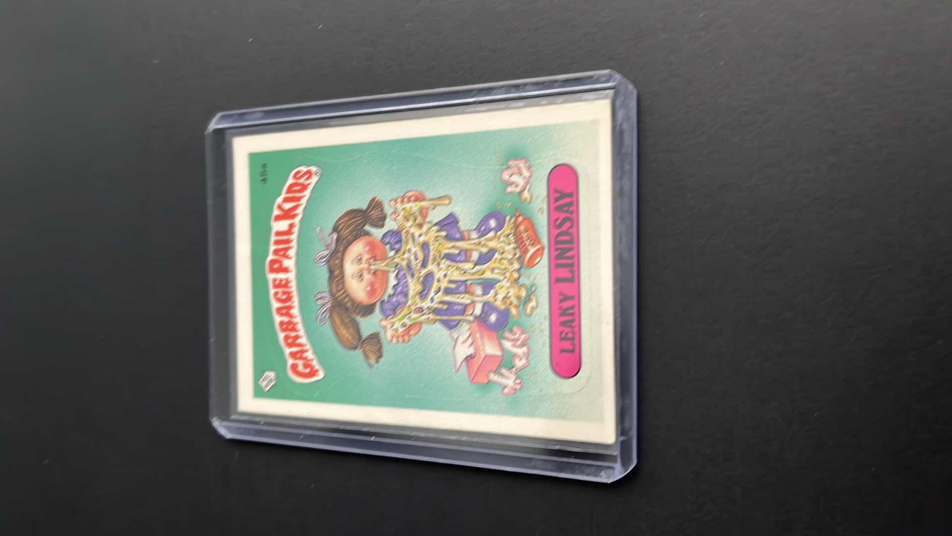 Photo 1 of 1985 GARBAGE PAIL KIDS LEAKY LINDSAY TOPPS 45A
