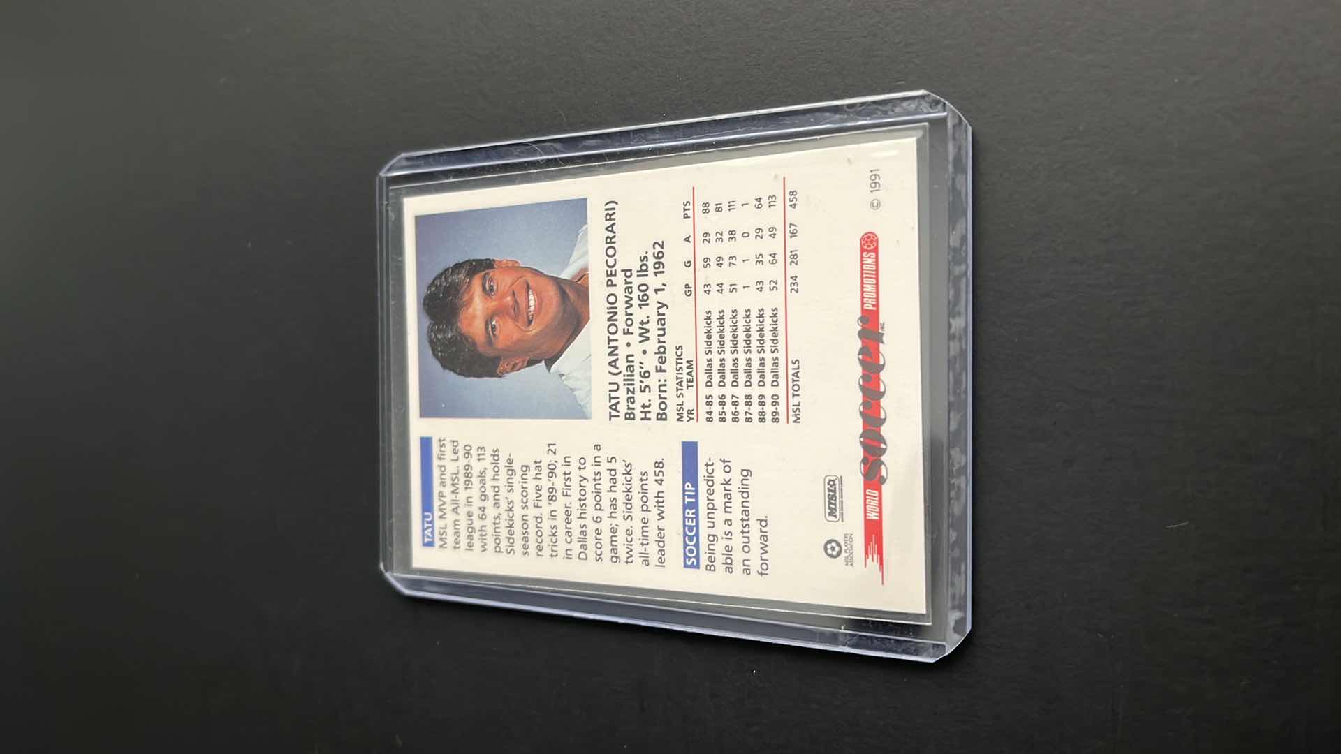 Photo 1 of 1991 TATU SOCCER SHOTS CARD 23