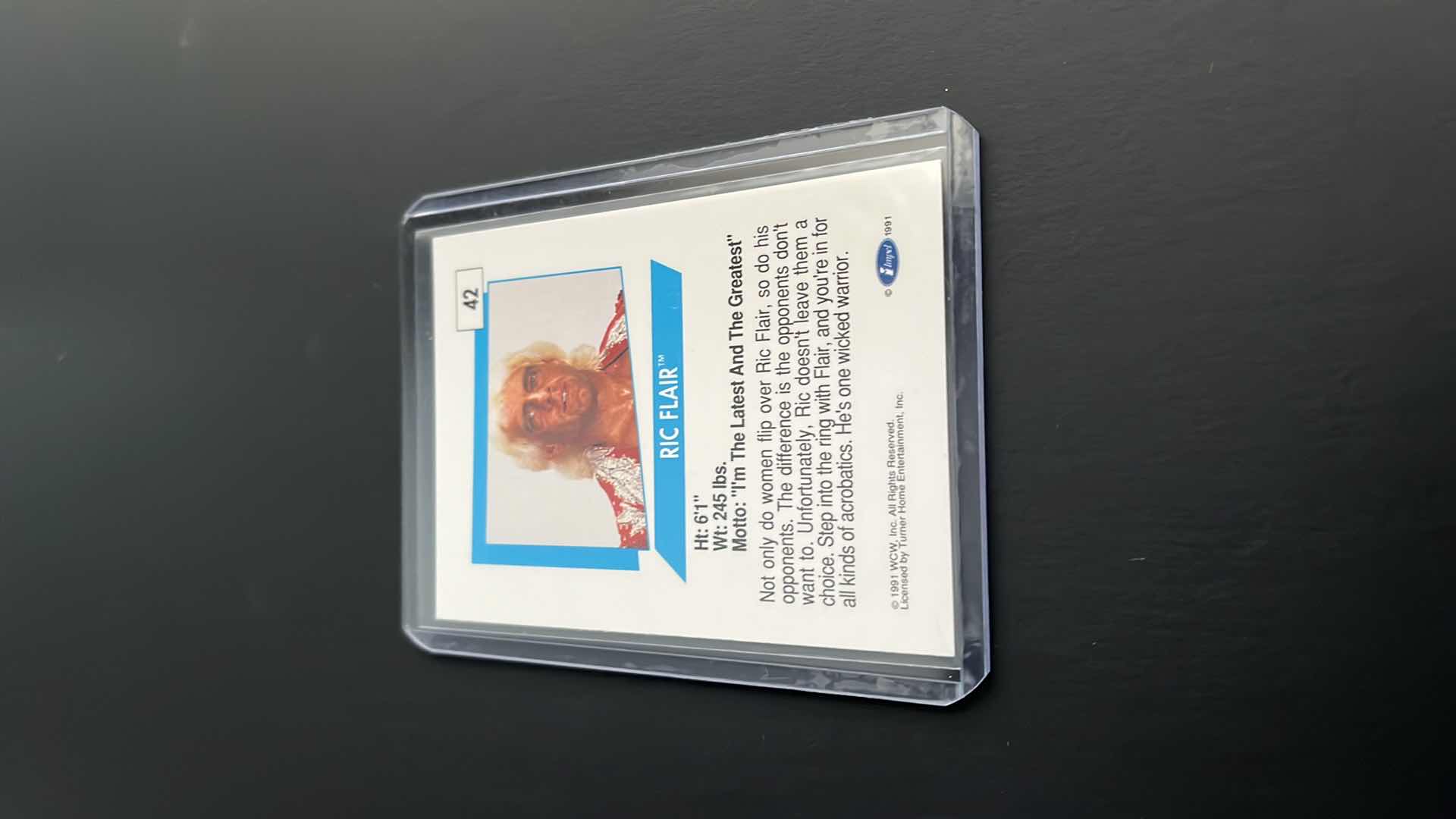 Photo 2 of 1991 RIC FLAIR IMPEL CARD 42