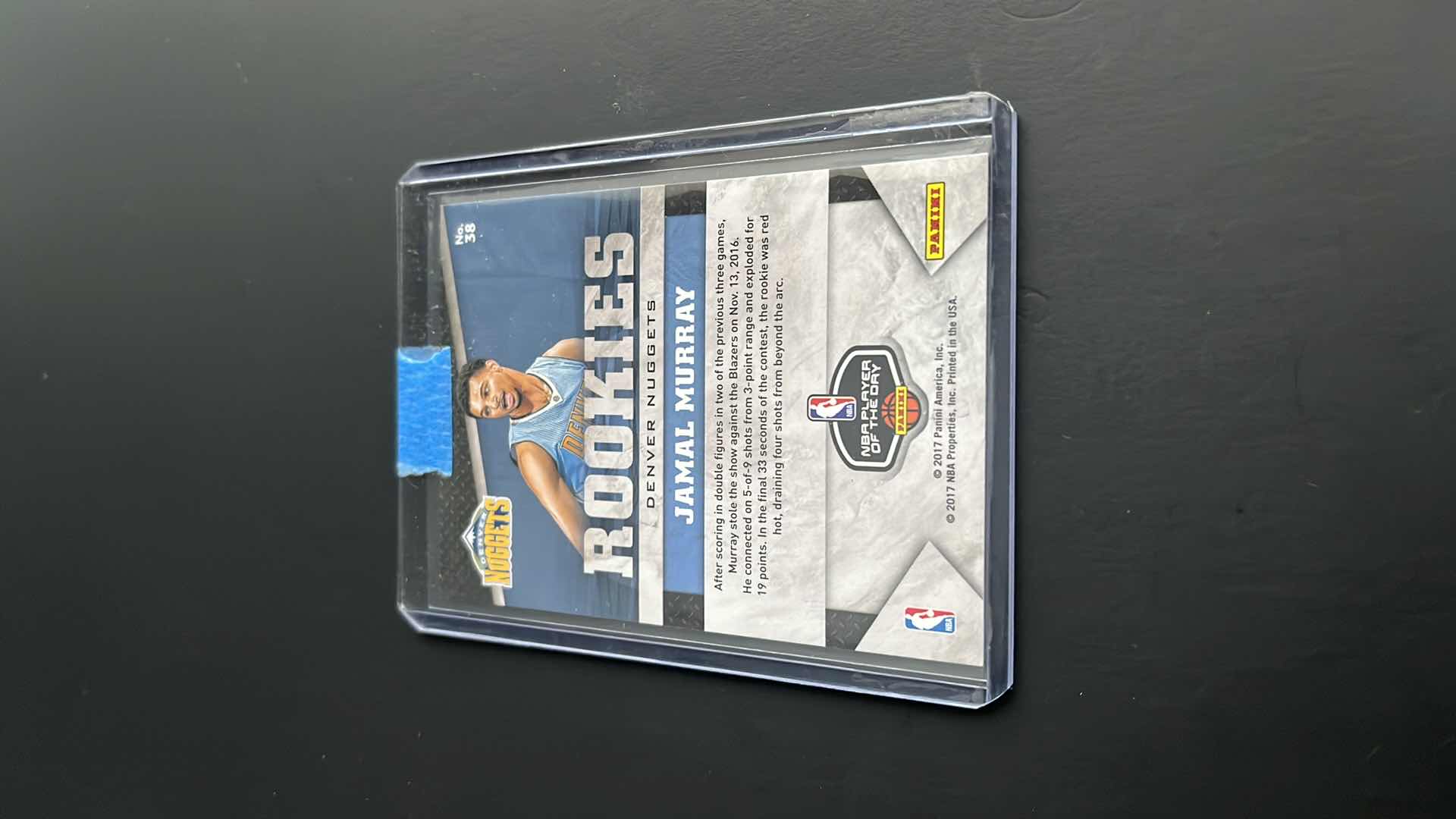 Photo 1 of 2017 JAMAL MURRAY PANINI ROOKIE CARD 38