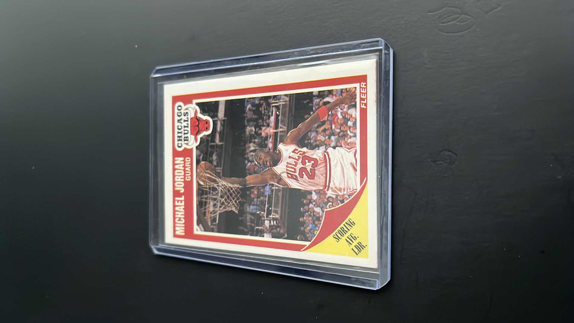 Photo 1 of 1989 MICHAEL JORDAN FLEER CARD 21