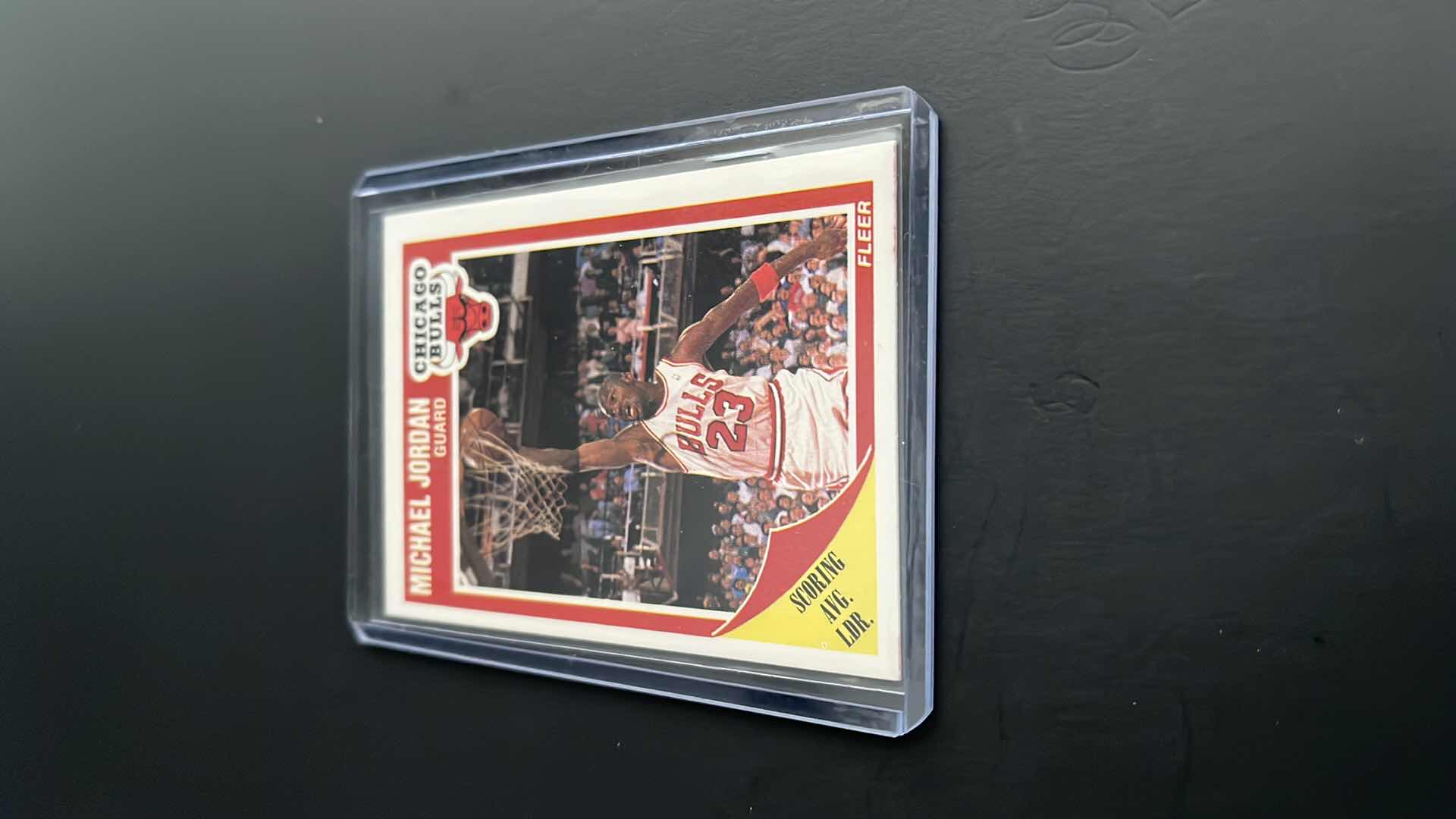 Photo 1 of 1989 MICHAEL JORDAN FLEER CARD 21