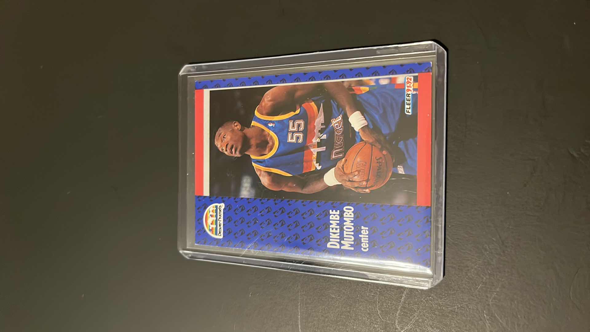 Photo 4 of 1991 DIKEMBE MUTOMBO FLEER ROOKIE CARD 277