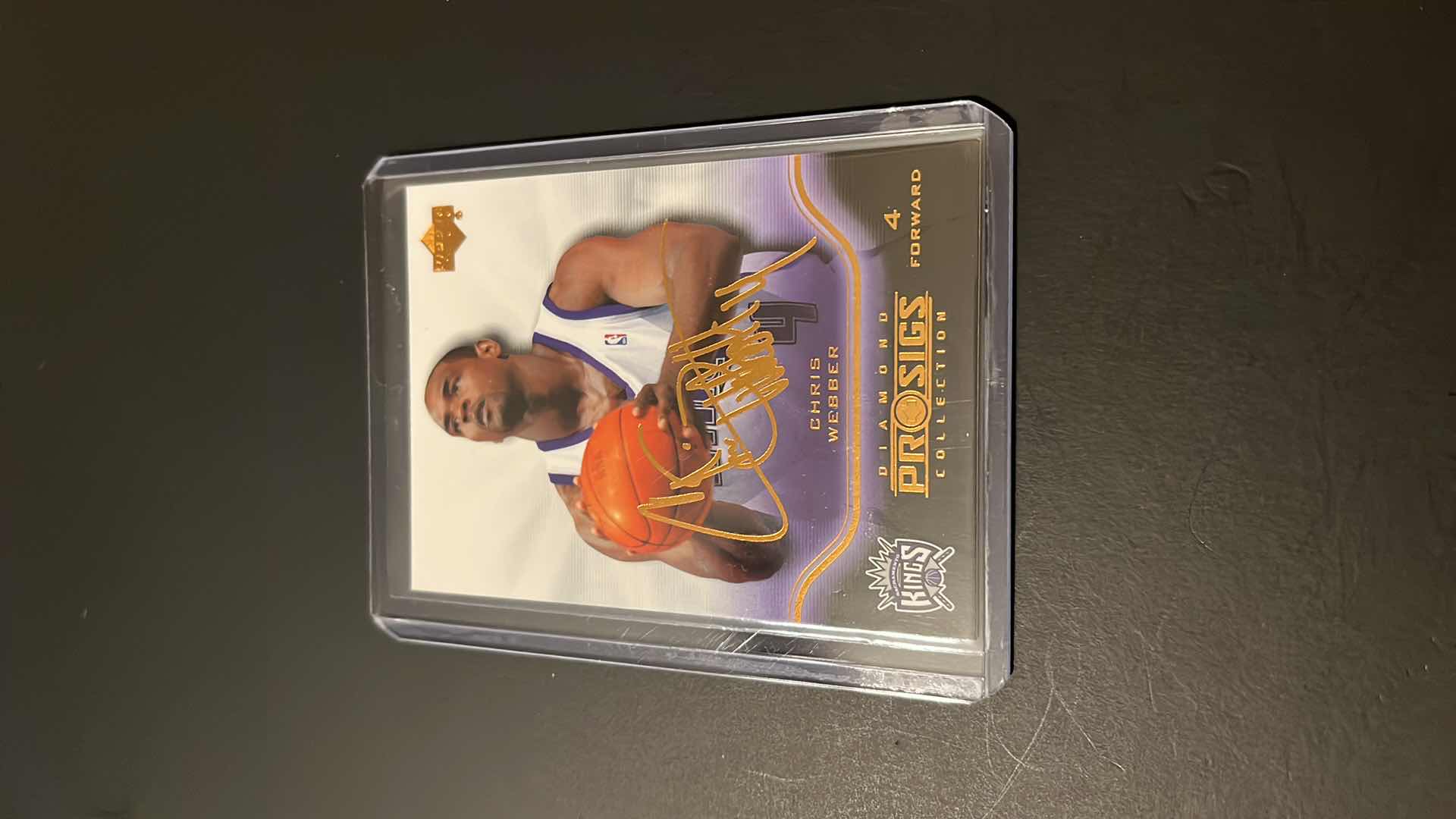 Photo 1 of 2004 CHRIS WEBBER UPPER DECK PROSIGS CARD 74