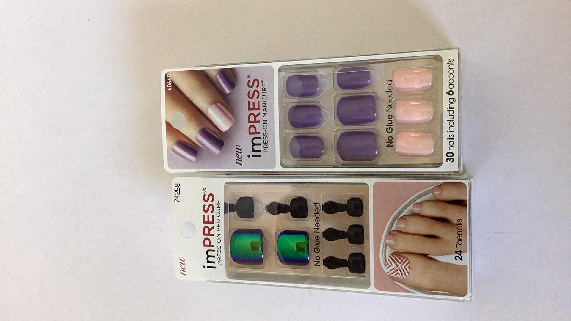 Photo 1 of 2 IMPRESS PRESS ON MANICURE AND PEDICURE