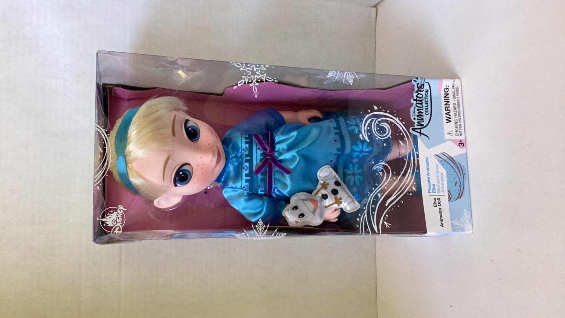 Photo 2 of ELSA ANIMATOR DOLL H15”