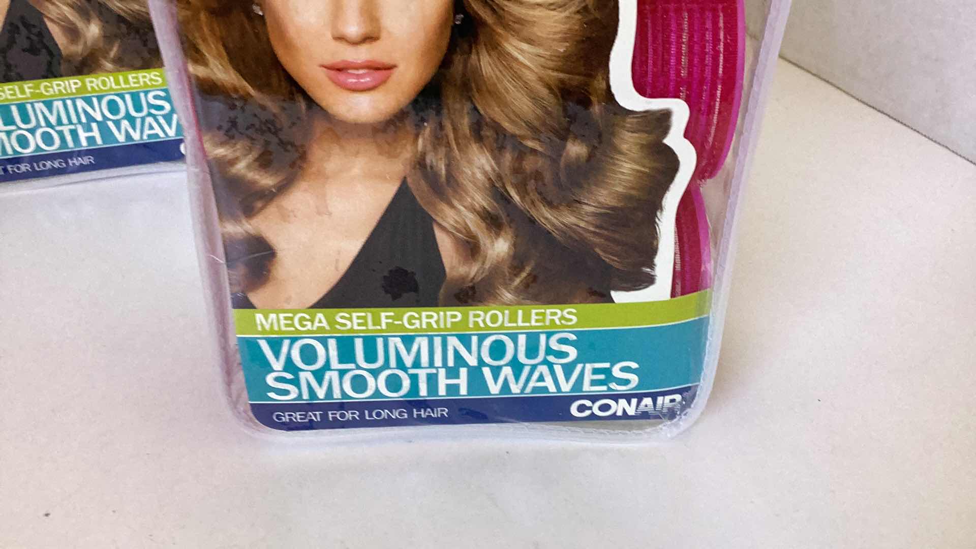Photo 1 of 2 CONAIR MEGA SELF GRIP ROLLERS
