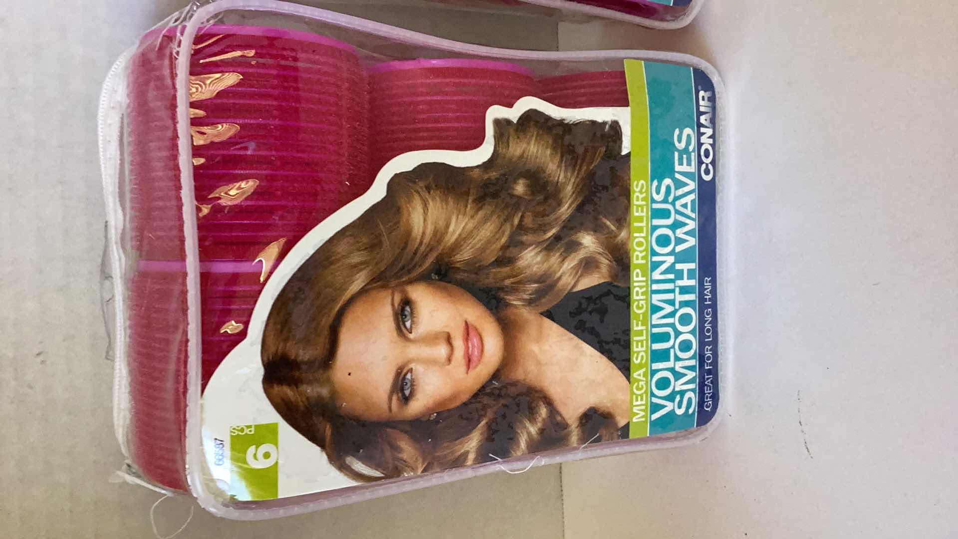 Photo 1 of 2 CONAIR MEGA SELF GRIP ROLLERS