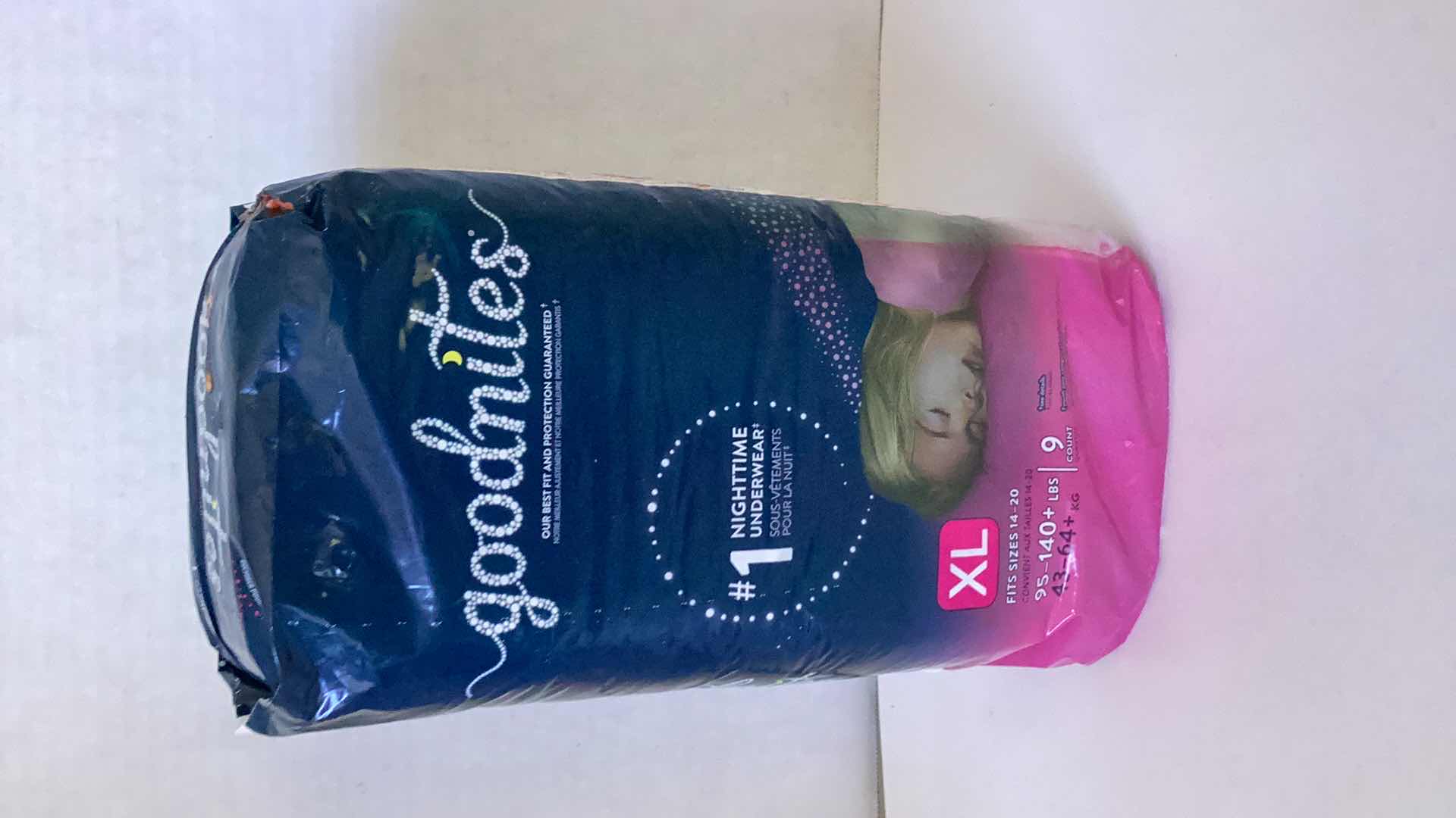 Photo 1 of GOODNITES WOMEN UNDERWEAR SIZE XL