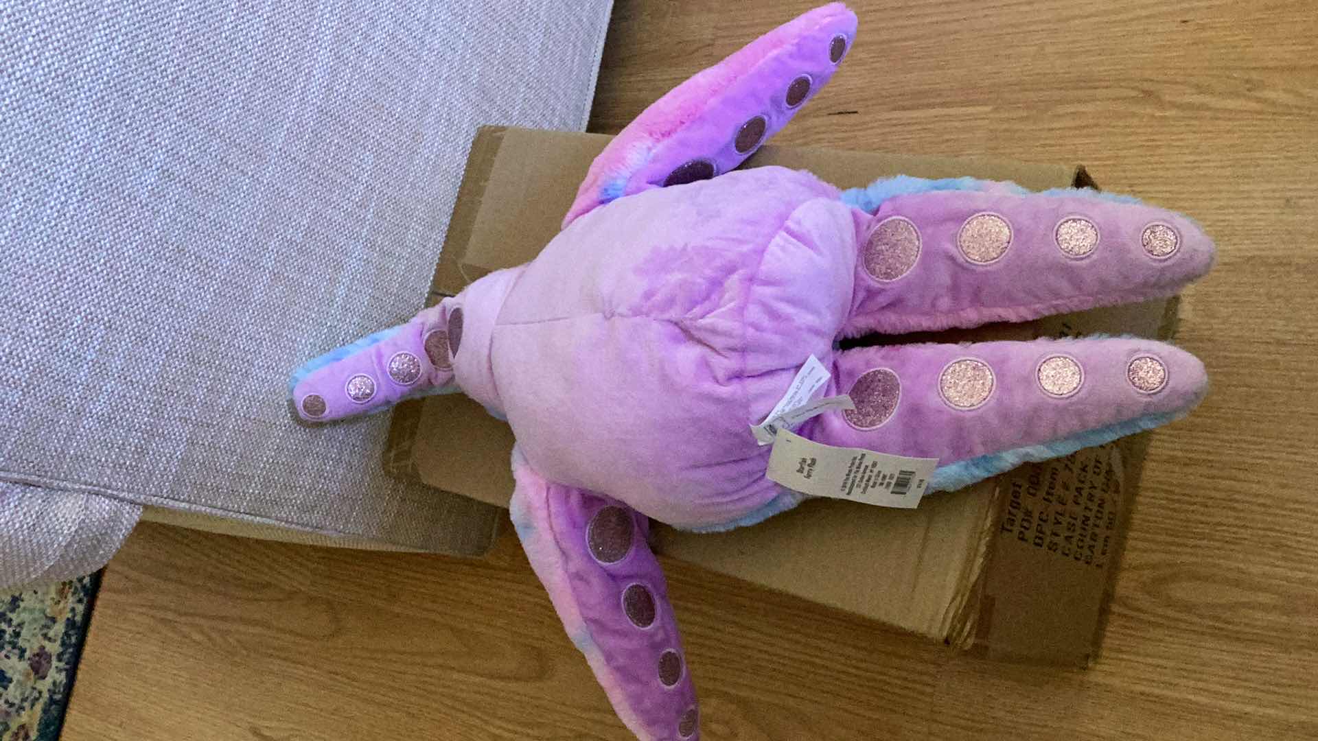 Photo 2 of NEW 3 PCS STARFISH FURRY PLUSH TOYS