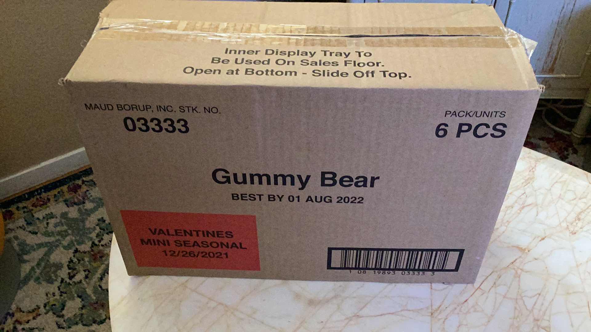 Photo 1 of 6 PCS LIMITED EDITION GUMMY BEAR BEARY SWEET 1Lb