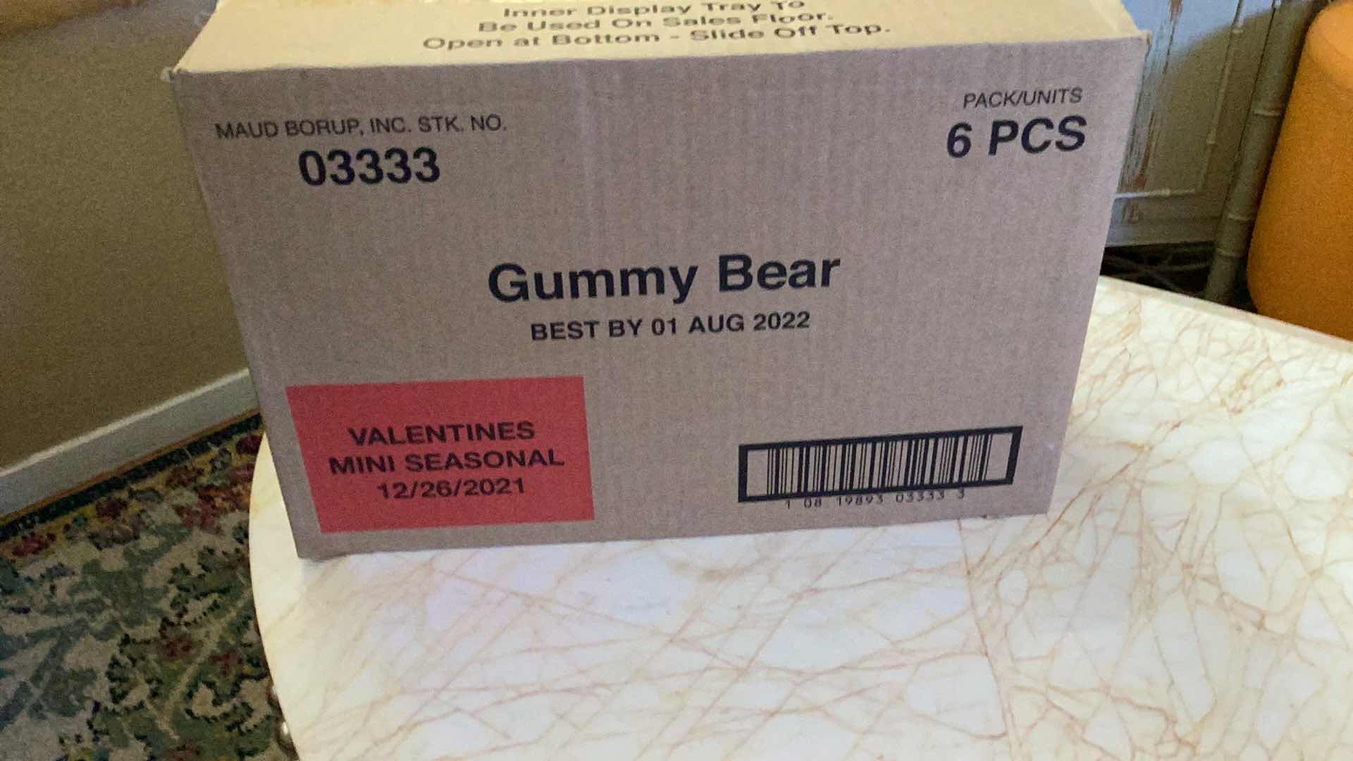 Photo 1 of 6 PCS LIMITED EDITION GUMMY BEAR BEARY SWEET 1Lb