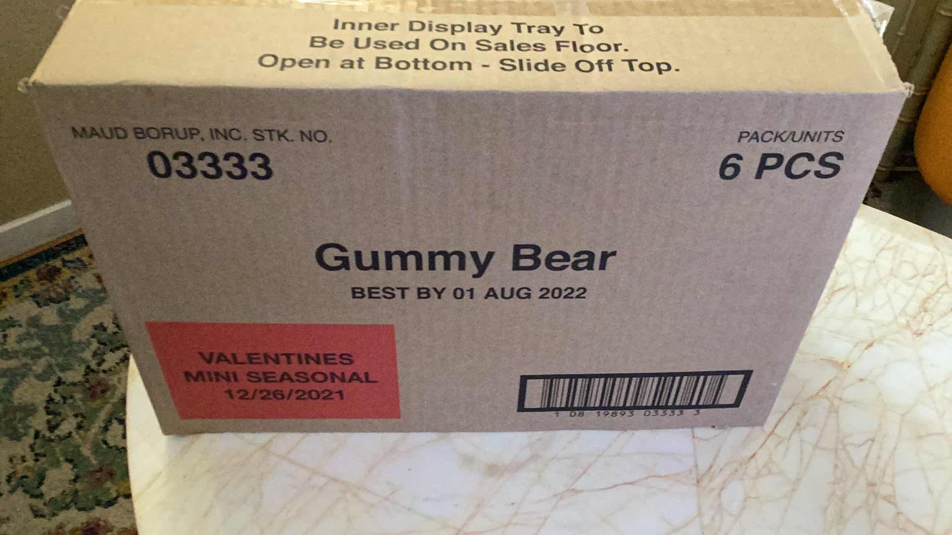 Photo 1 of 6 PCS LIMITED EDITION GUMMY BEAR BEARY SWEET 1Lb