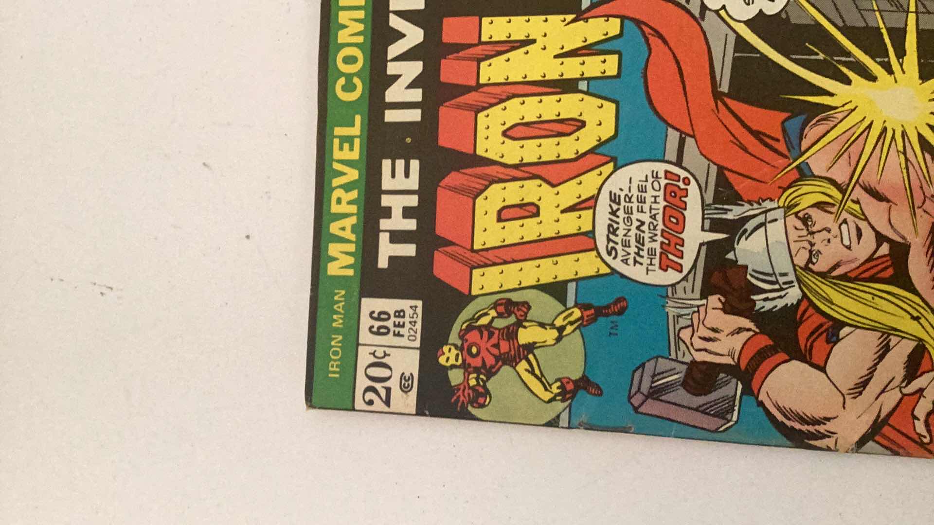 Photo 1 of MARVEL IRON MAN #66 1973
