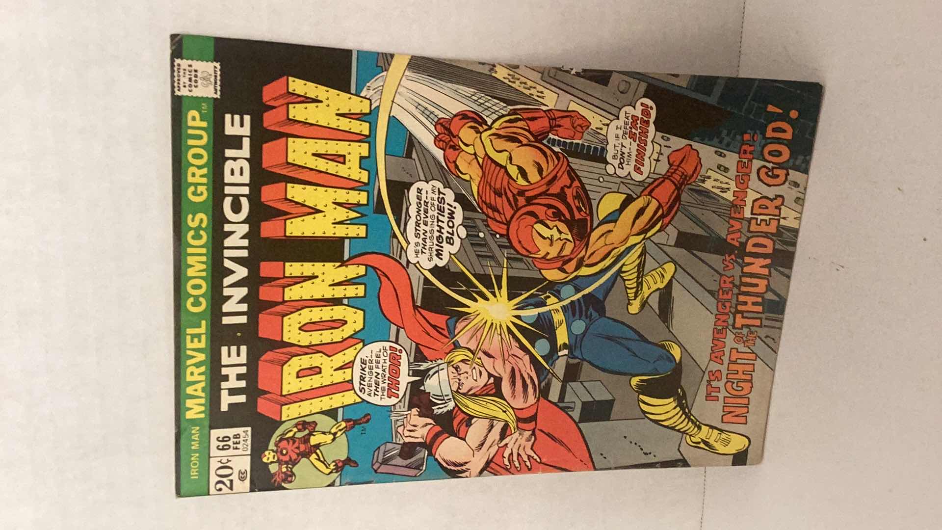 Photo 1 of MARVEL IRON MAN #66 1973