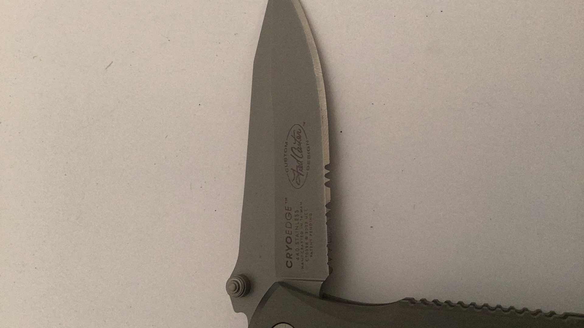 Photo 1 of COLT M4-K 440 STAINLESS CYROEDGE FRED CARTER DESIGN