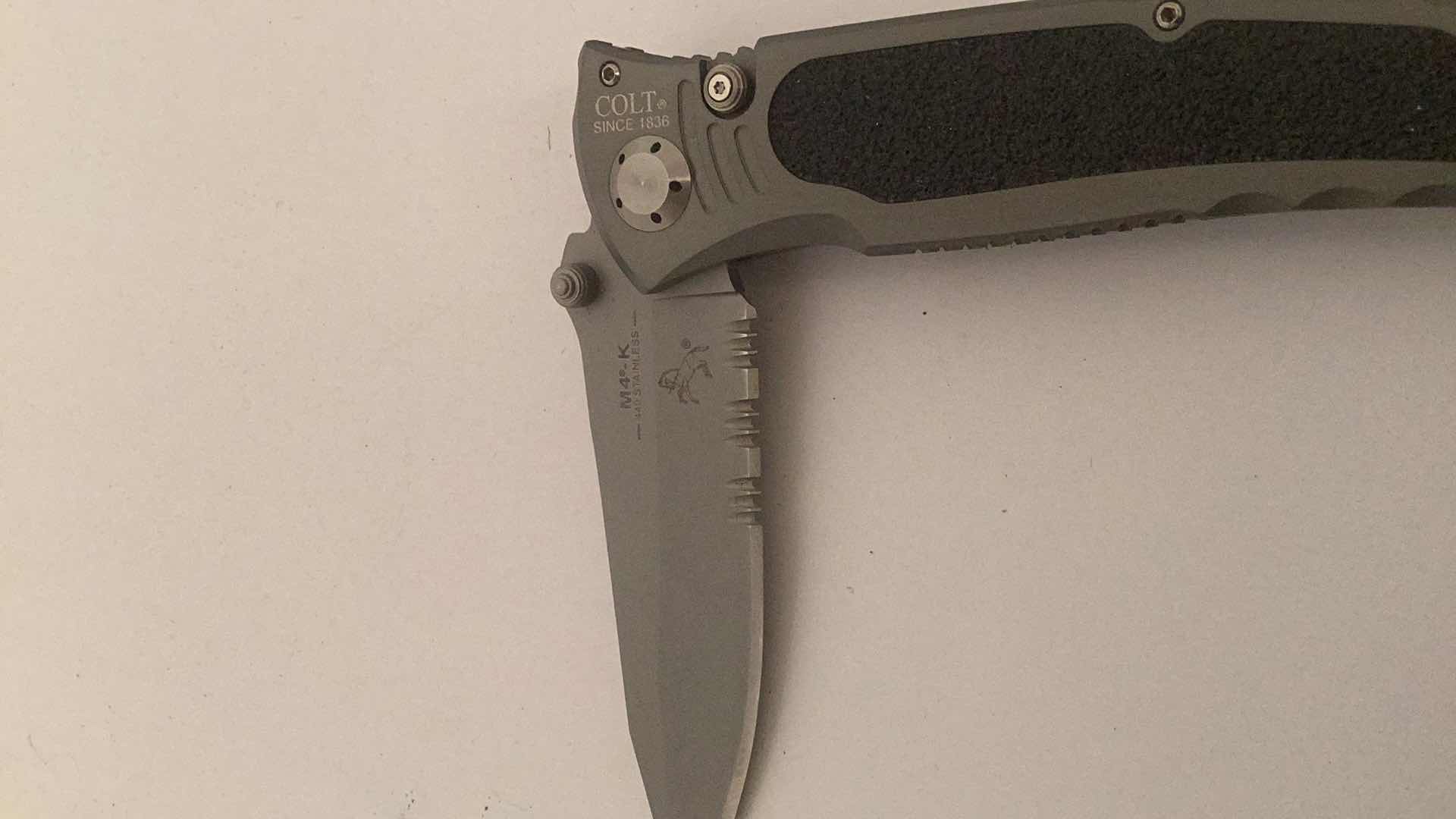 Photo 1 of COLT M4-K 440 STAINLESS CYROEDGE FRED CARTER DESIGN