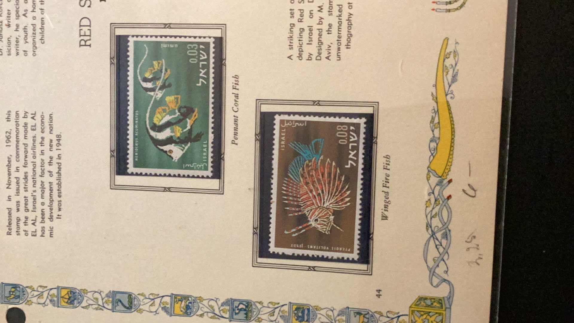 Photo 2 of ISRAEL POSTAL ISSUES