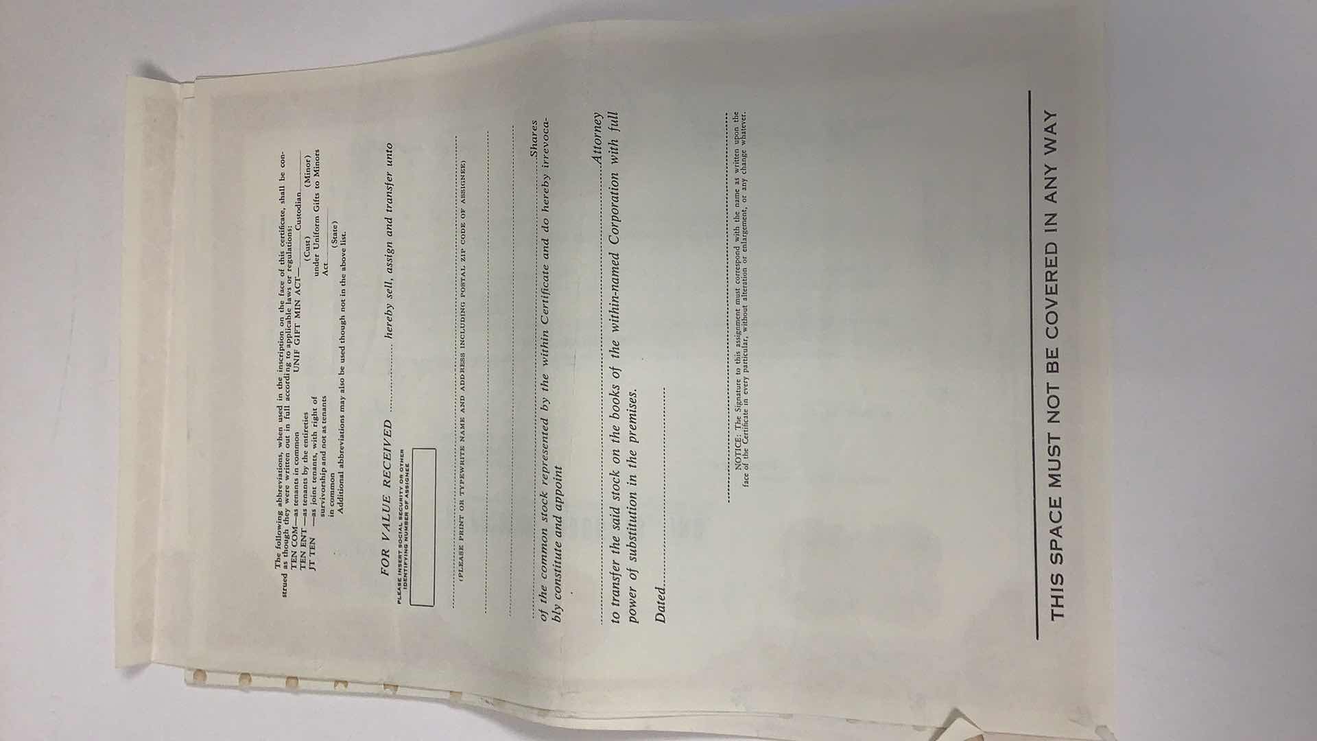 Photo 7 of 5 VINTAGE POLORON PRODUCTS SHARES