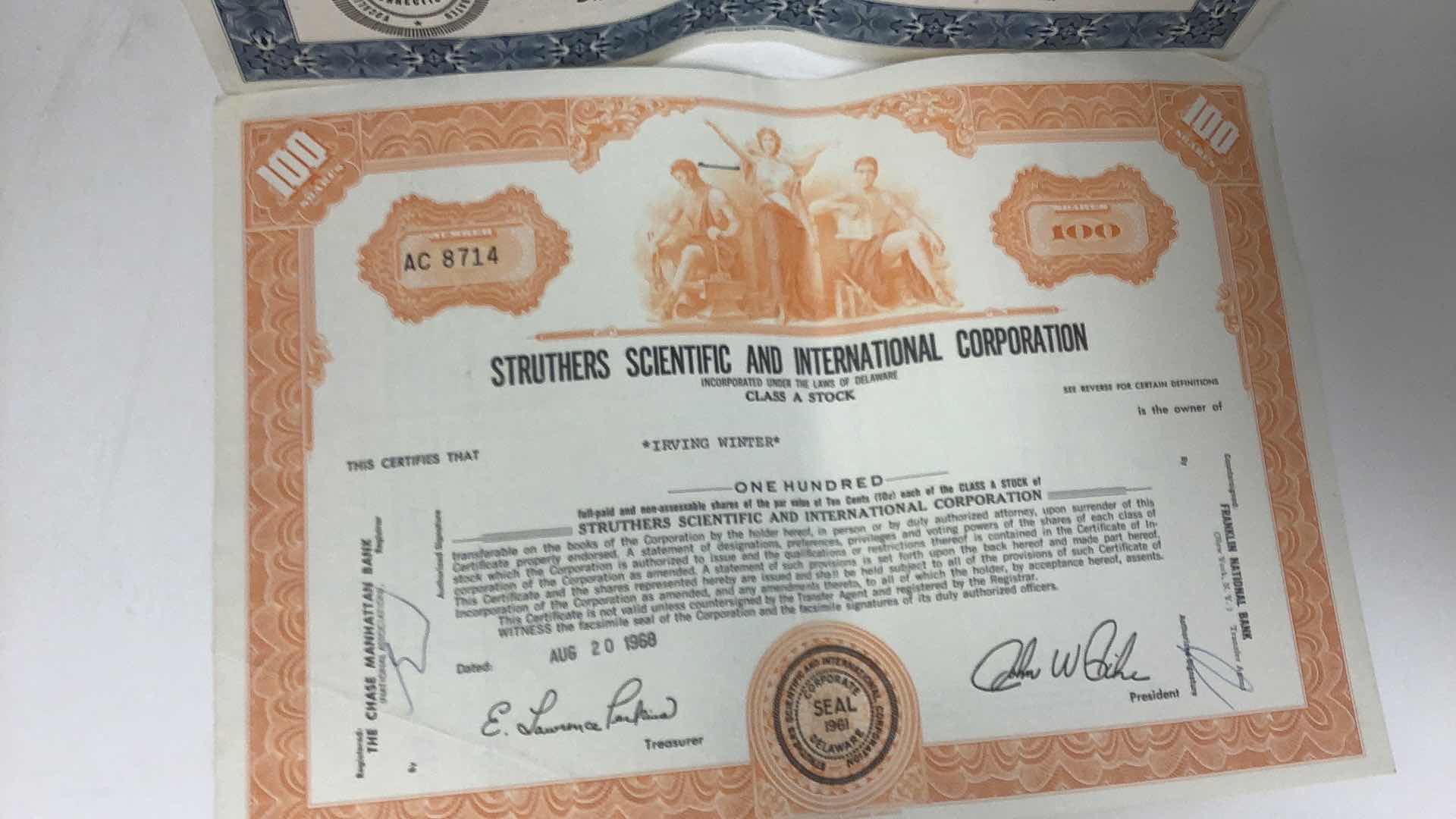 Photo 6 of 5 VINTAGE ASSORTED COMPANIES SHARES