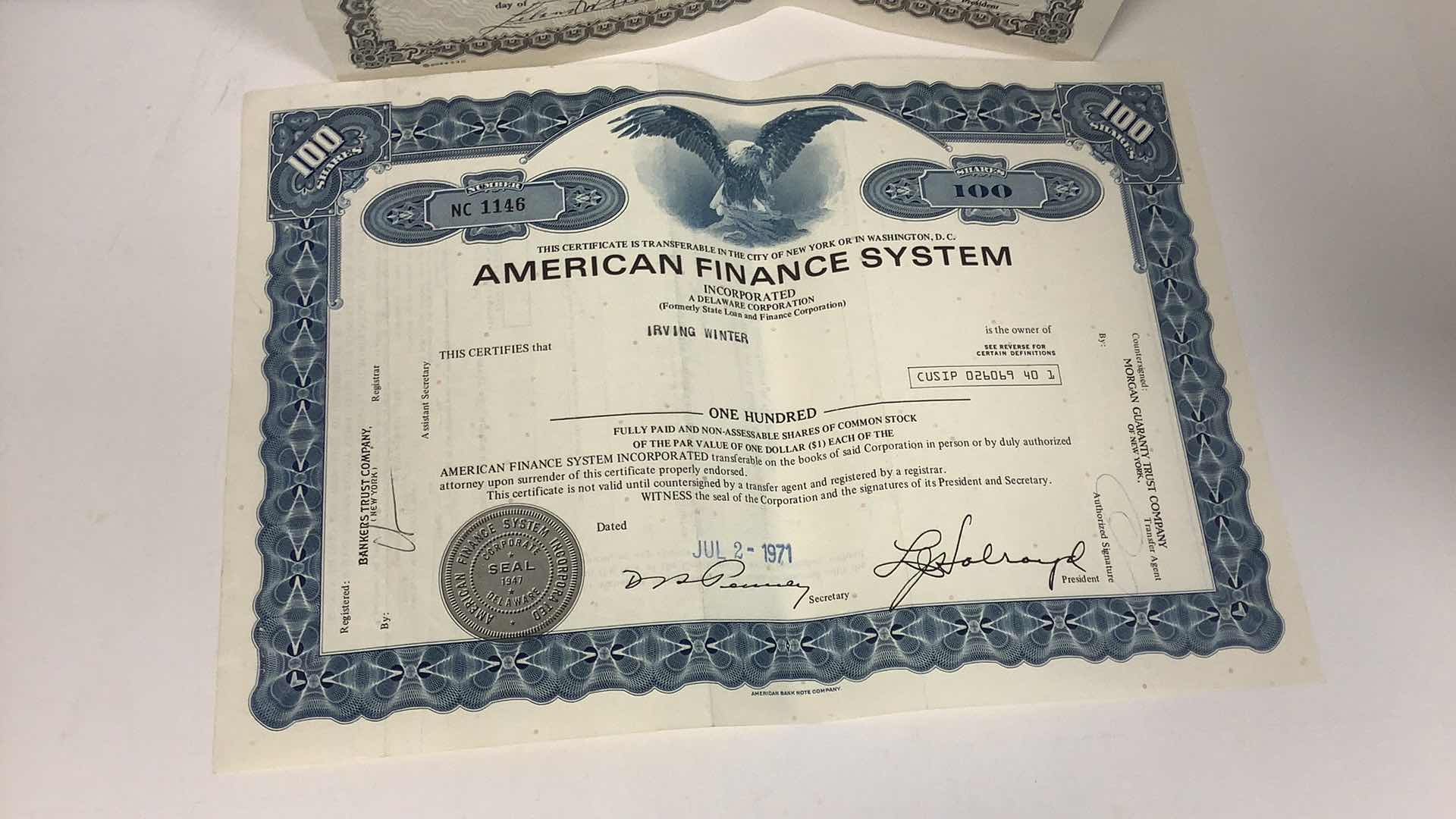 Photo 6 of 5 VINTAGE ASSORTED COMPANIES SHARES