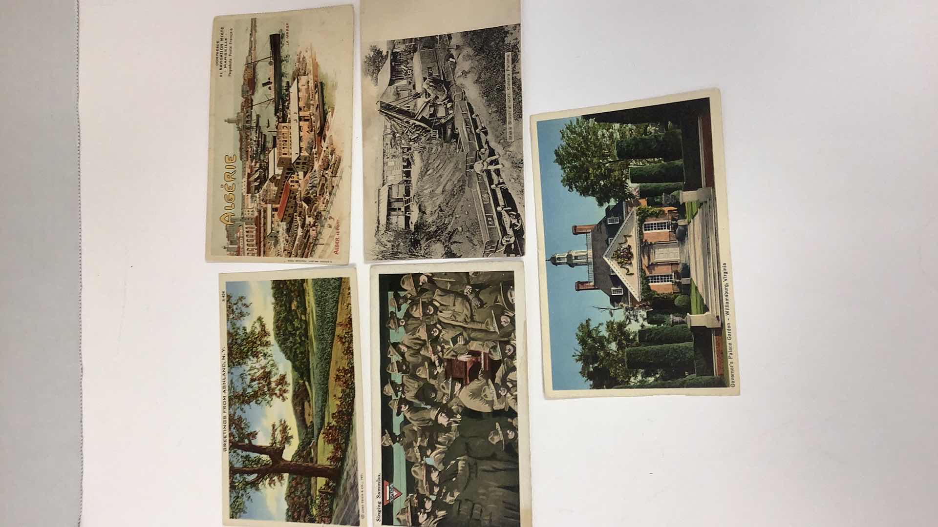 Photo 1 of 5 ASSORTED VINTAGE POSTCARDS