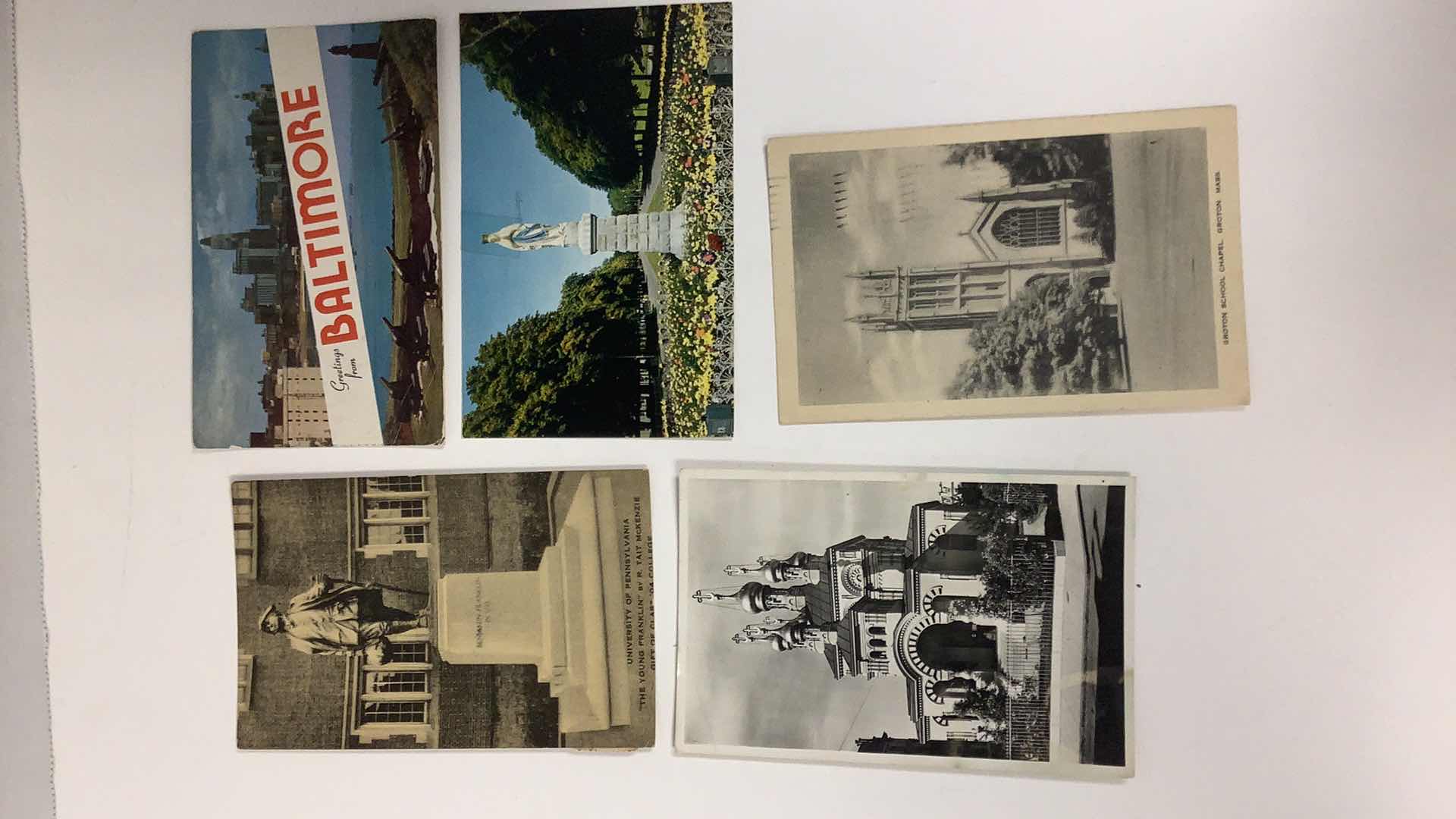 Photo 1 of 5 ASSORTED VINTAGE POSTCARDS