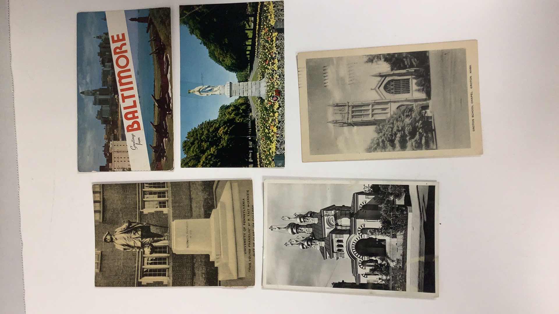 Photo 1 of 5 ASSORTED VINTAGE POSTCARDS