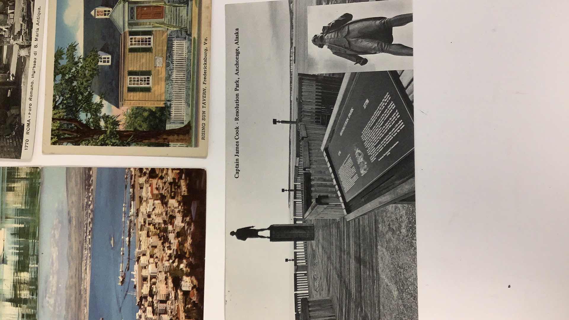 Photo 4 of 5 ASSORTED VINTAGE POSTCARDS