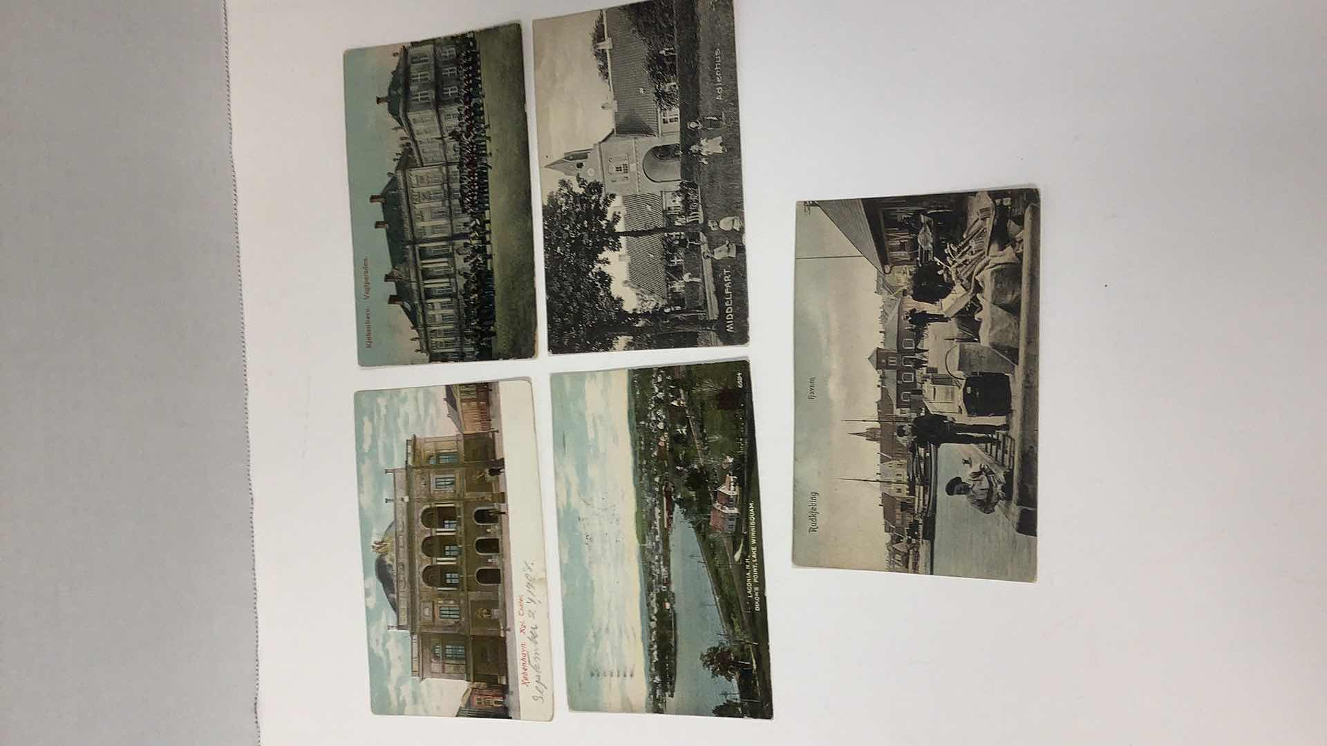 Photo 1 of 5 ASSORTED VINTAGE POSTCARDS
