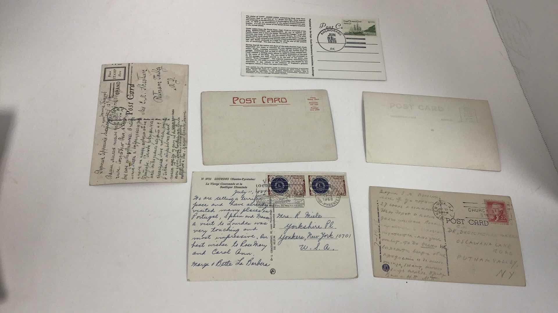 Photo 6 of 6 ASSORTED POSTCARDS