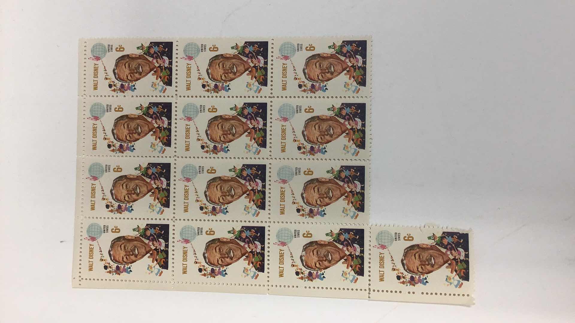 Photo 1 of 1968 WALT DISNEY STAMPS
