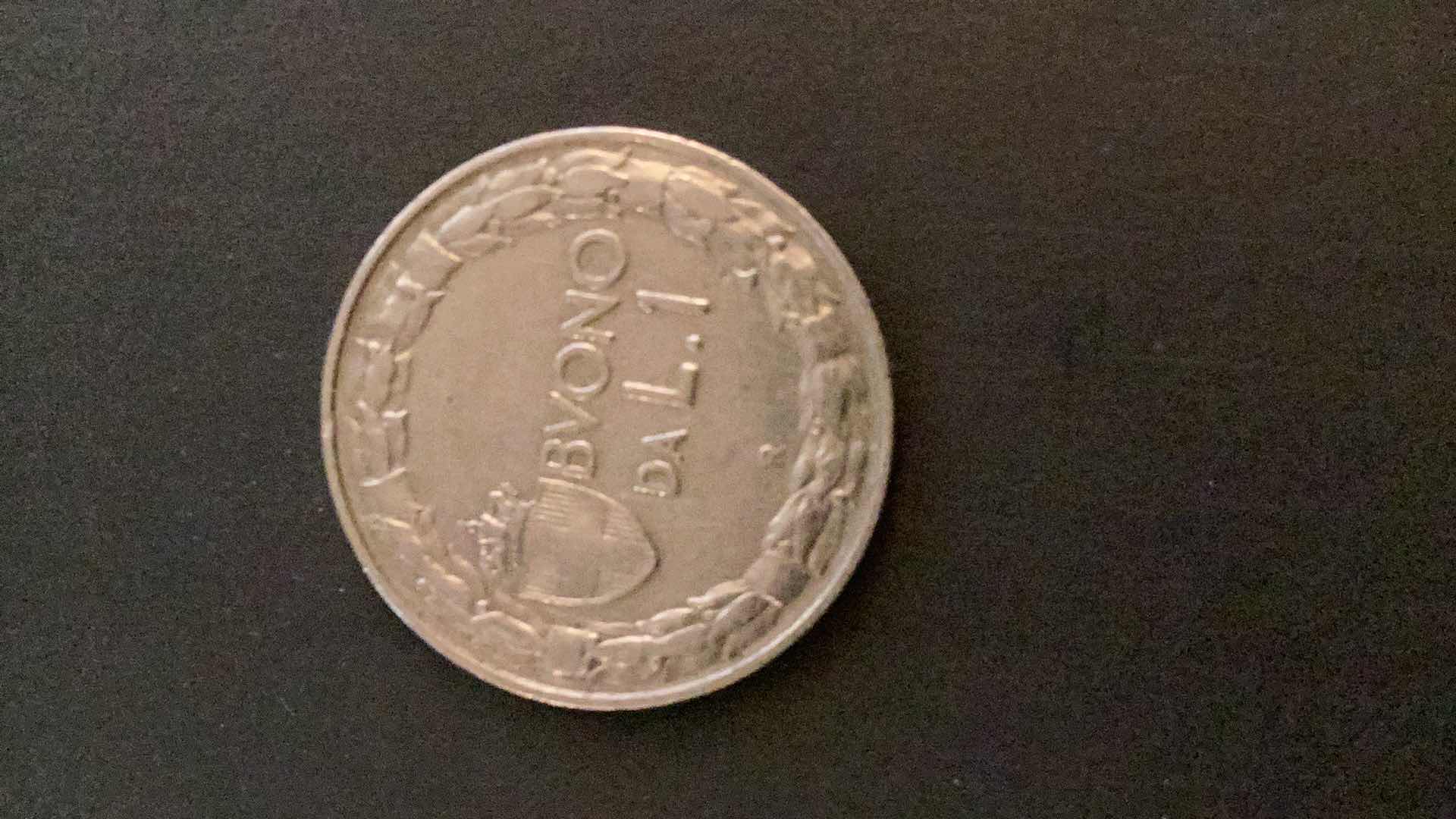 Photo 1 of 1928 ITALY 1 LIRA