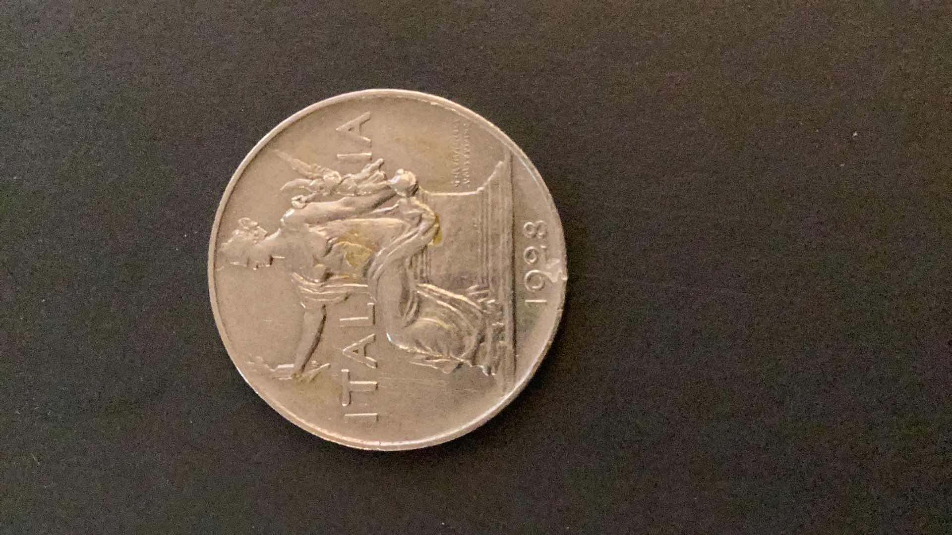 Photo 1 of 1928 ITALY 1 LIRA