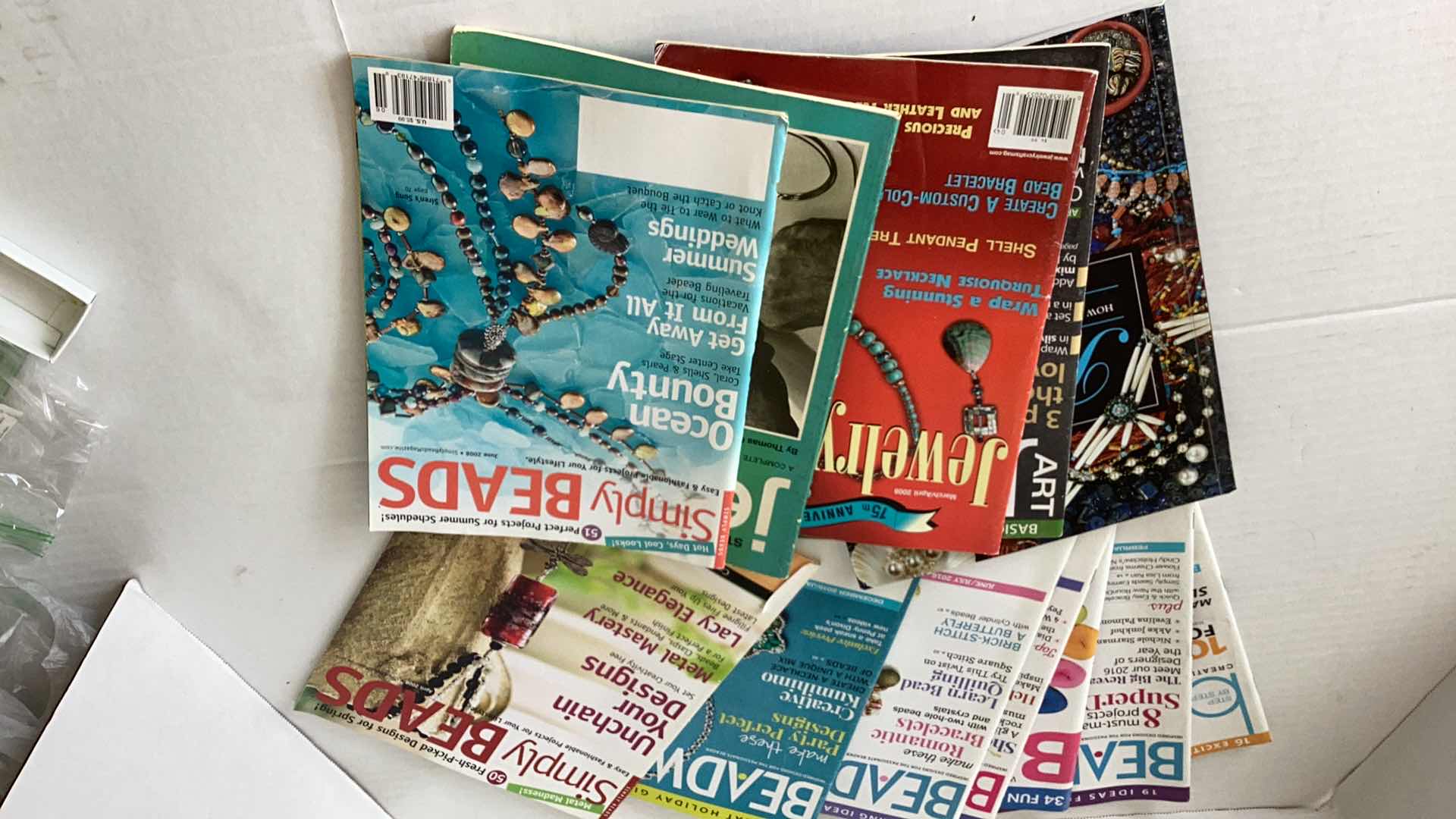 Photo 1 of JEWELRY AND BEAD MAKING MAGAZINES