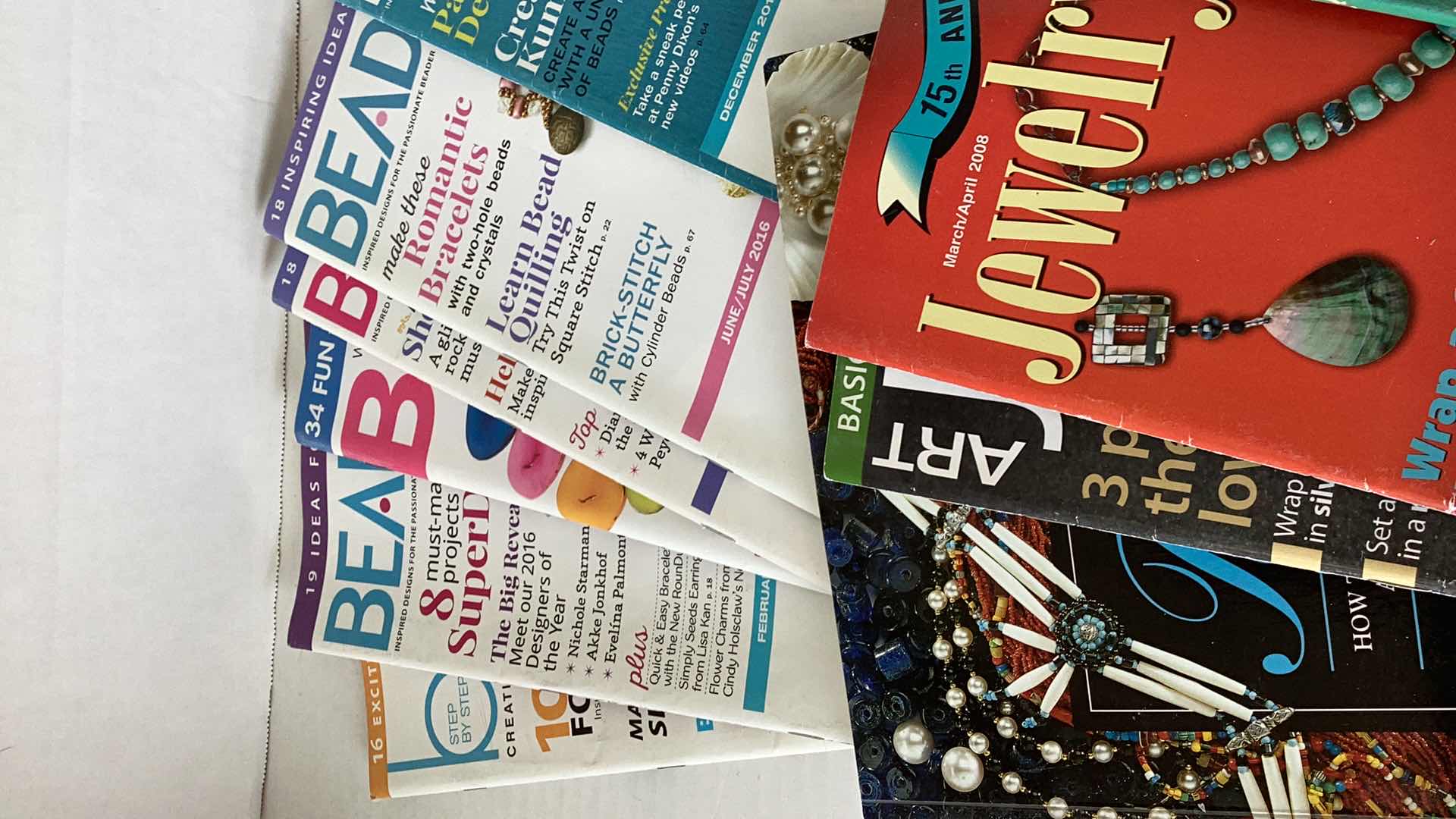 Photo 1 of JEWELRY AND BEAD MAKING MAGAZINES