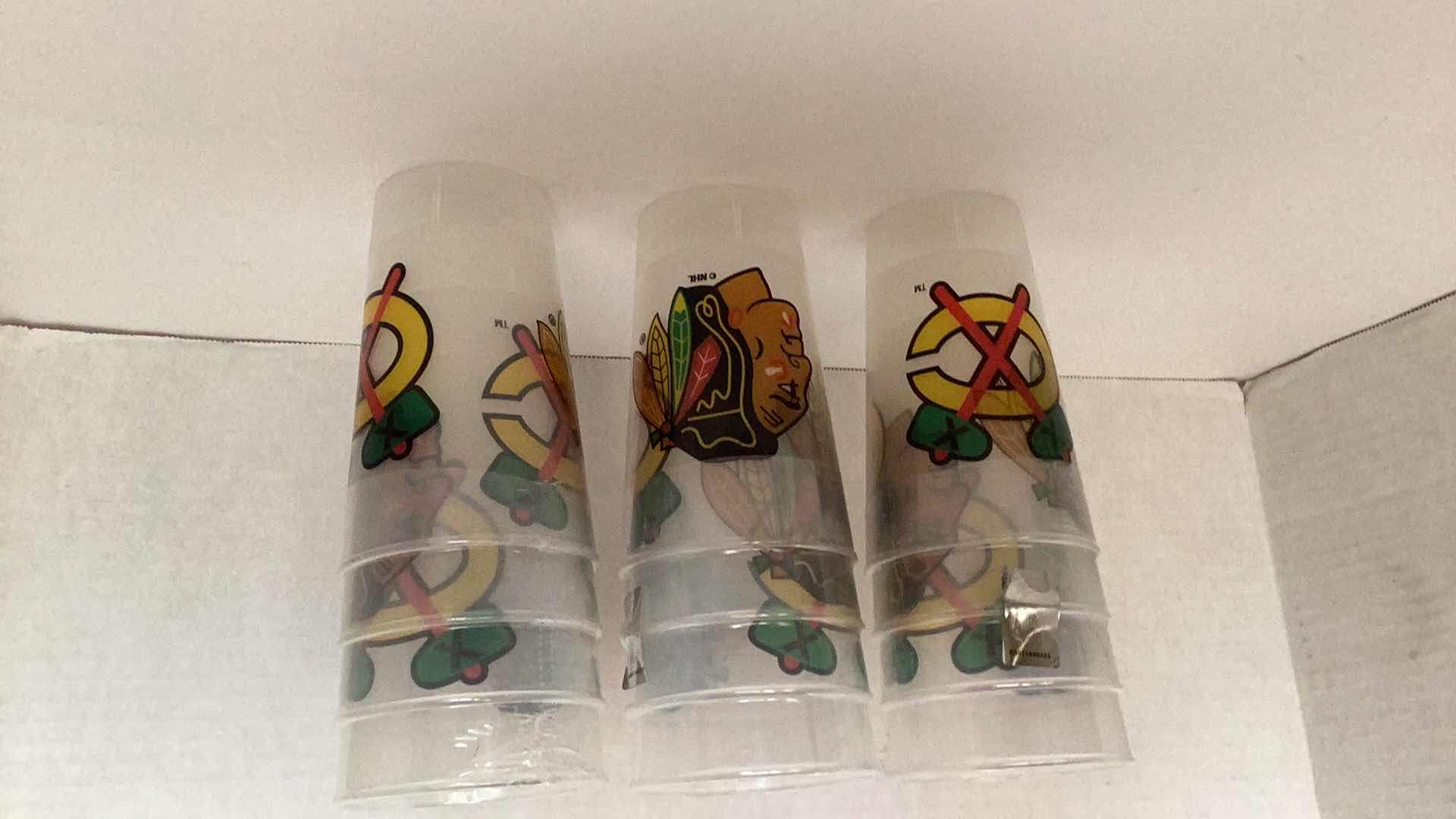 Photo 1 of 12 HOCKEY CHICAGO BLACKHAWKS CUPS