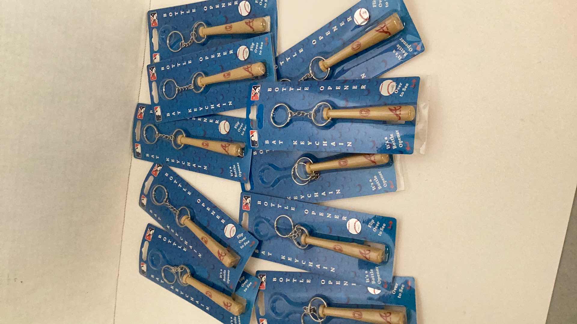 Photo 1 of 10 CALIFORNIA ANGELS KEYCHAIN BOTTLE OPENERS