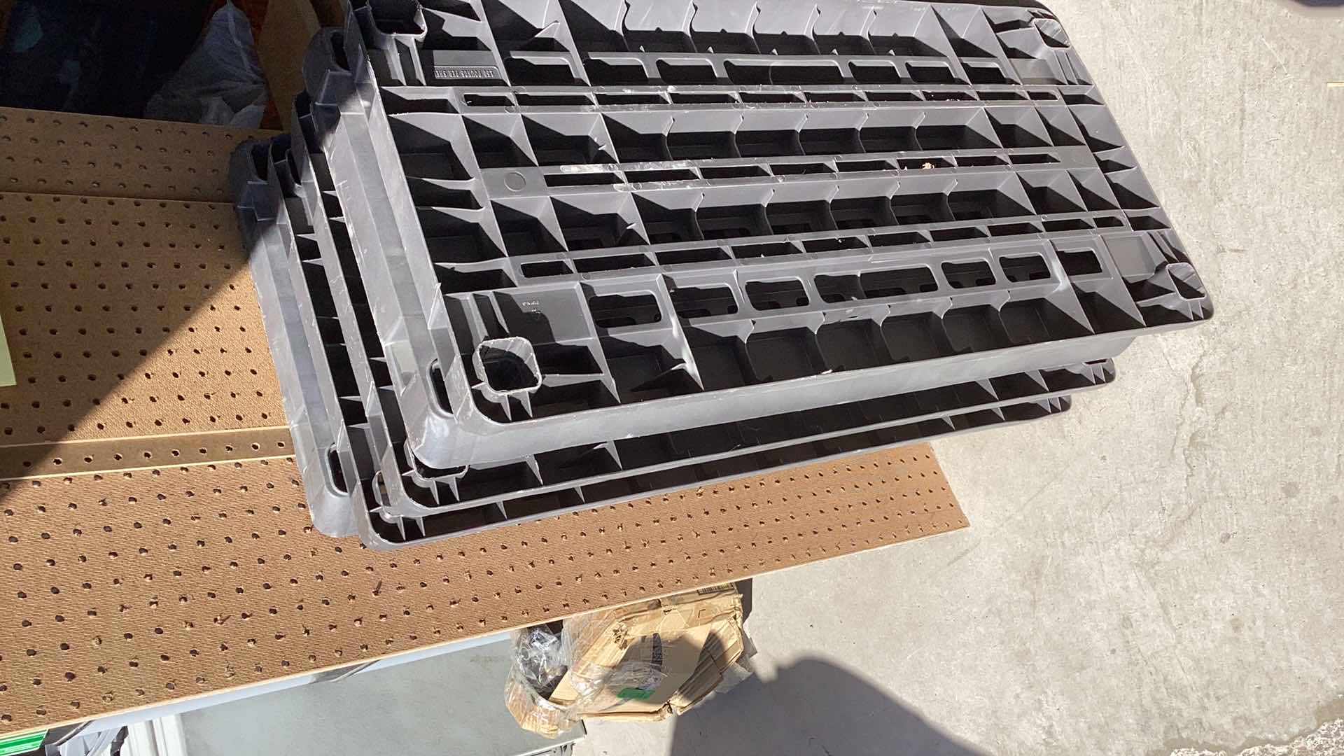 Photo 1 of 4 SHELF PLASTIC SHELVES CONTENTS NOT INCLUDED