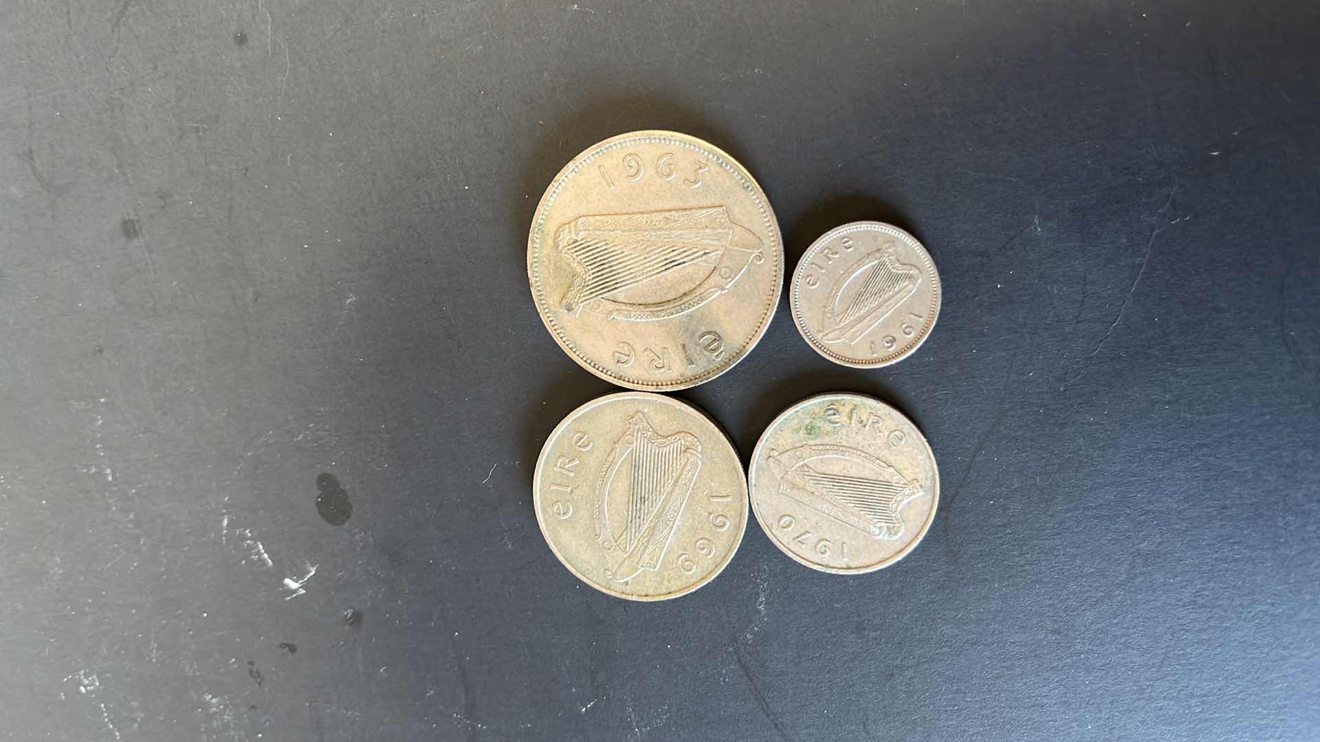 Photo 1 of IRELAND SET OF 4 COINS