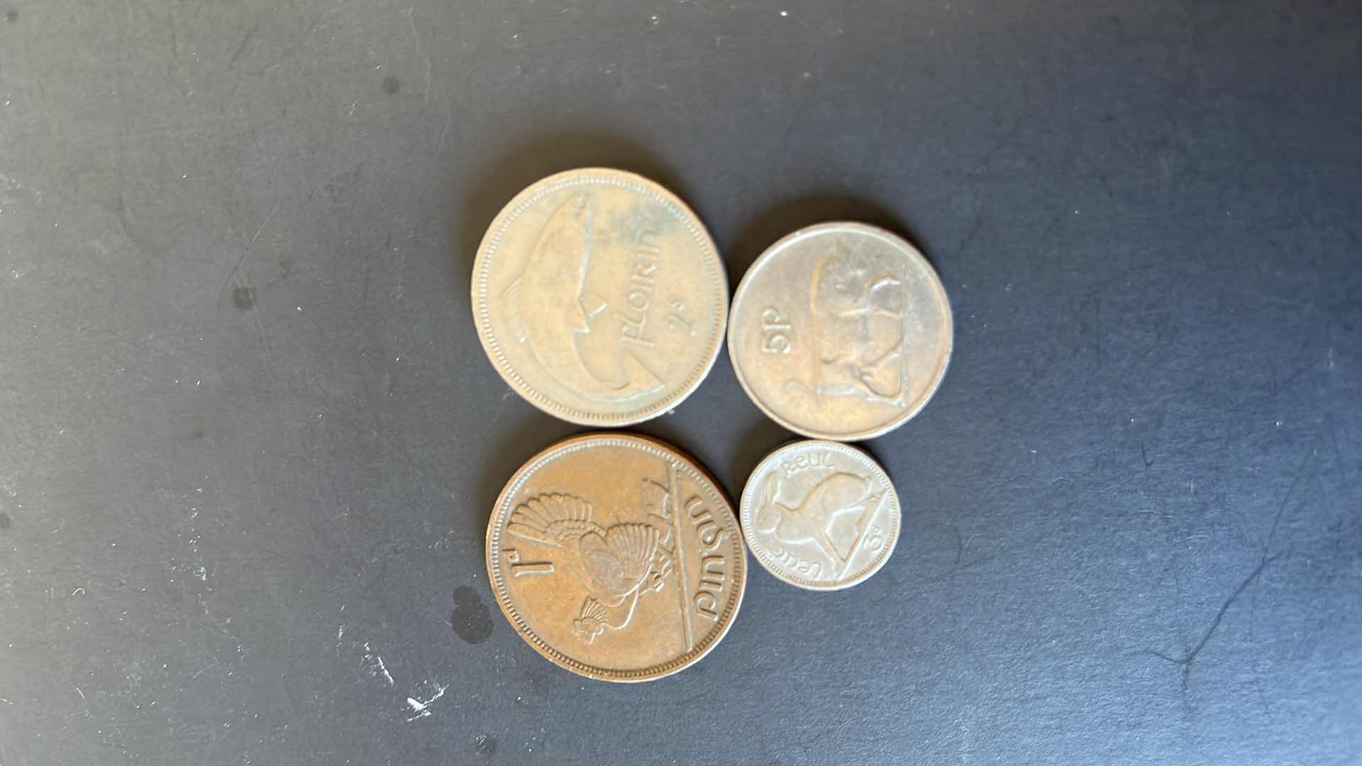 Photo 1 of IRELAND SET OF 4 COINS