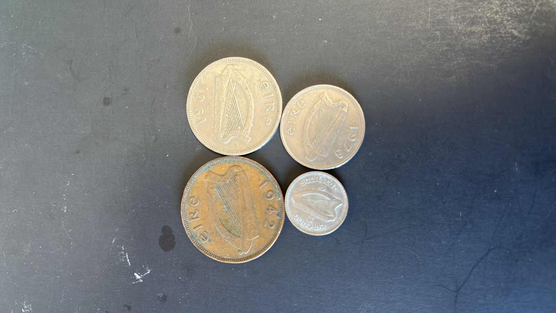 Photo 1 of IRELAND SET OF 4 COINS